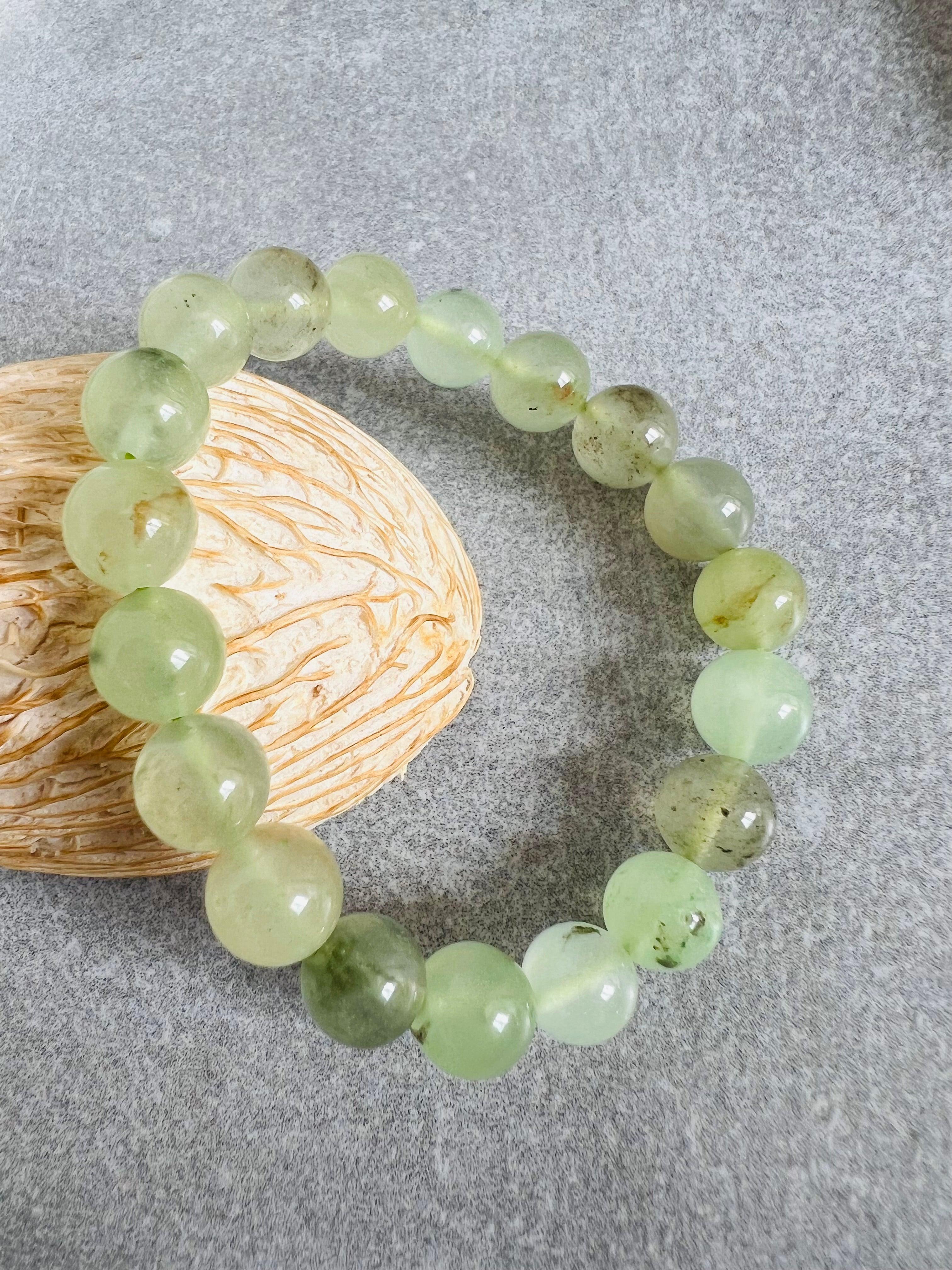 Bracelet VERT perles - Créations Uniques