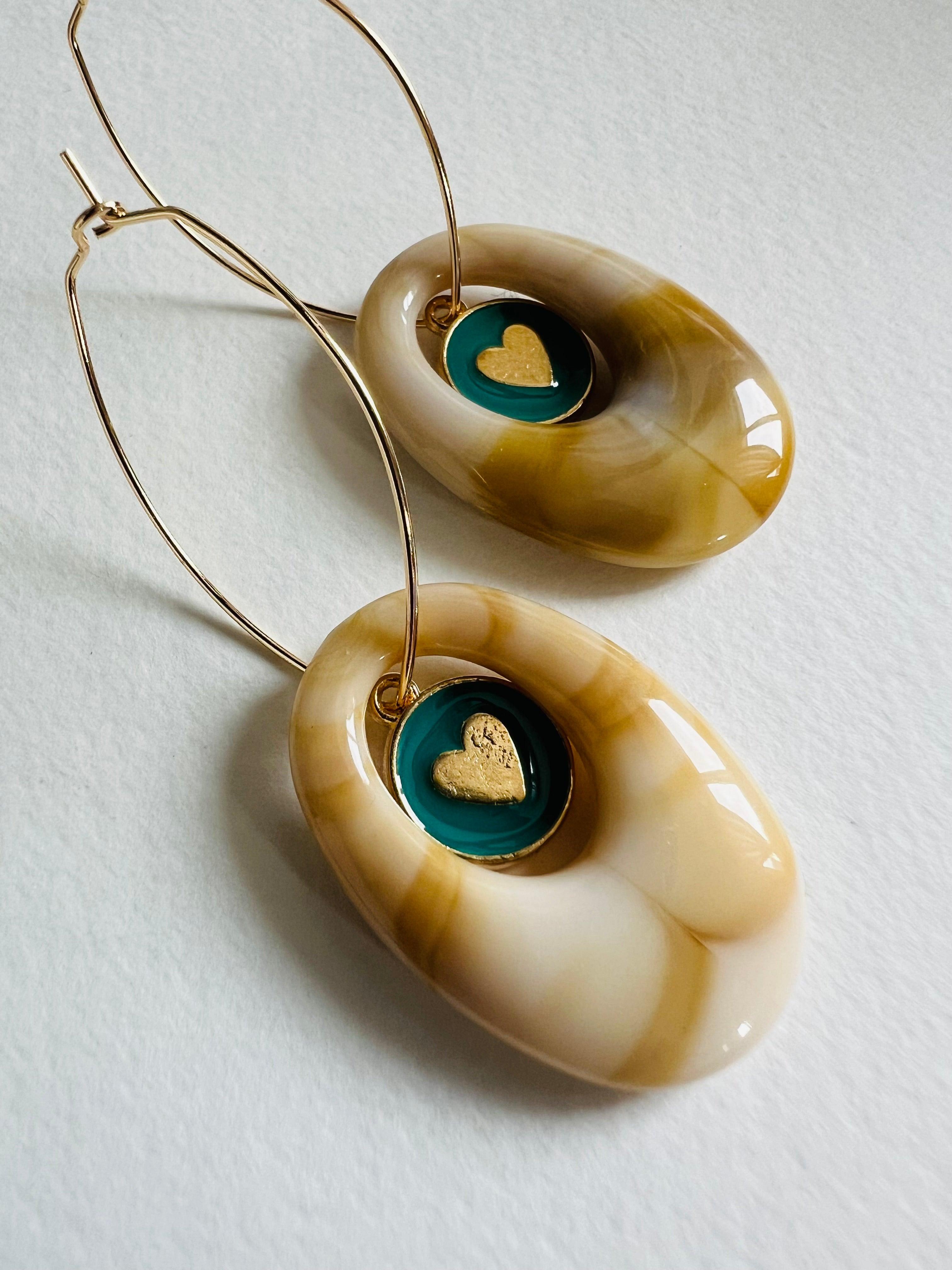 Boucles d’oreilles NESSA - Créations Uniques