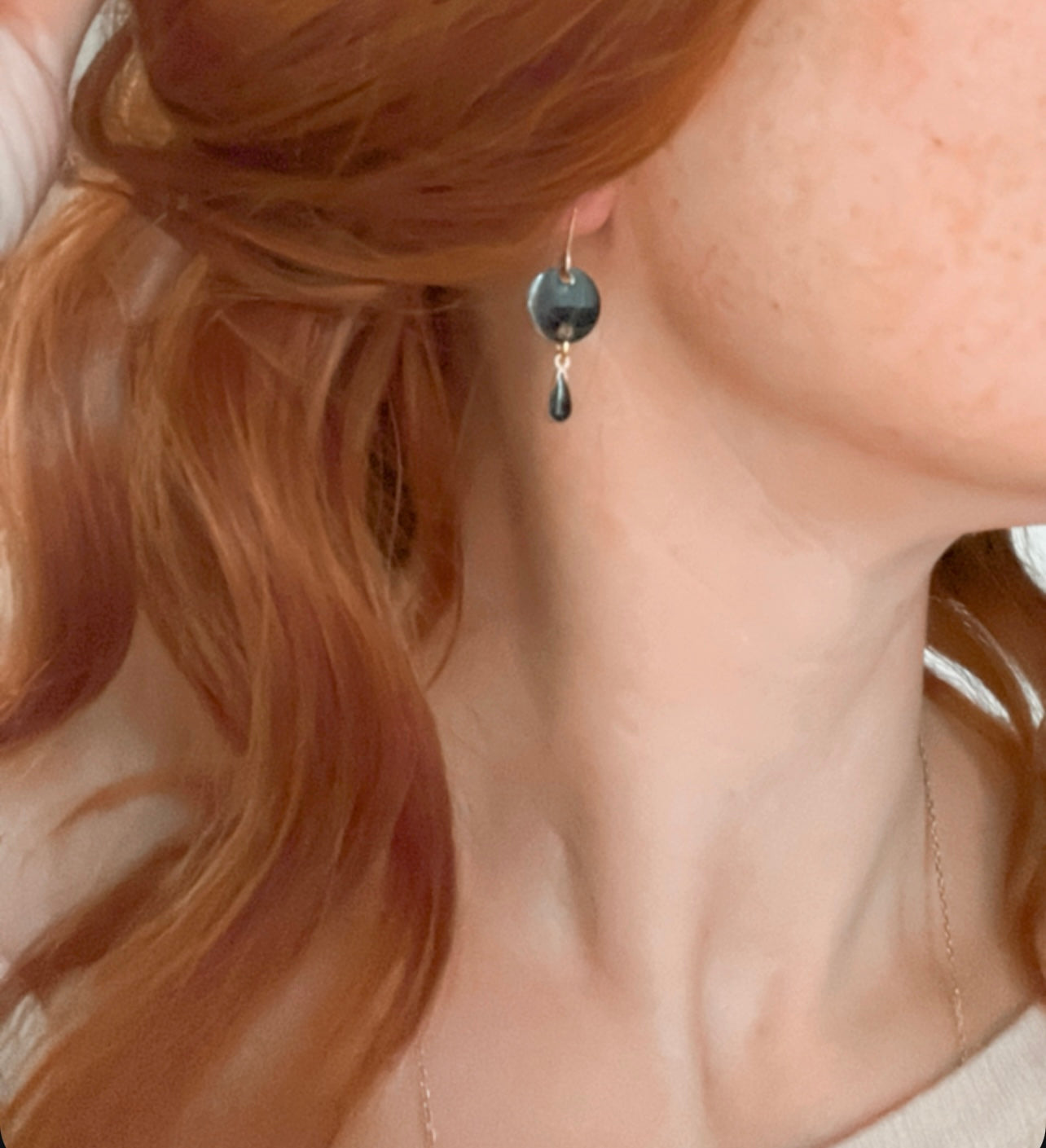 Boucles d’oreilles RILEY style minimaliste - Créations Uniques - Créations Uniques