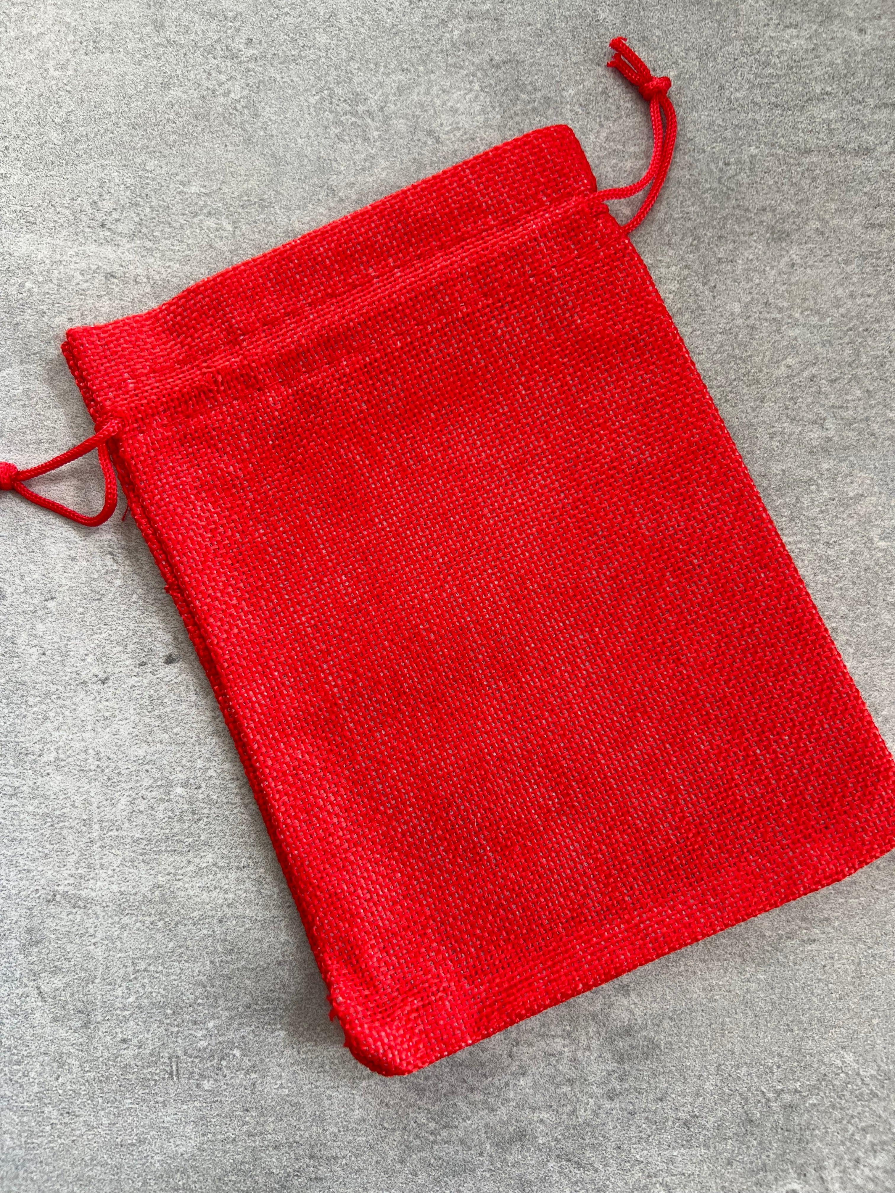 Emballage Pochon CANDY rouge - Créations Uniques