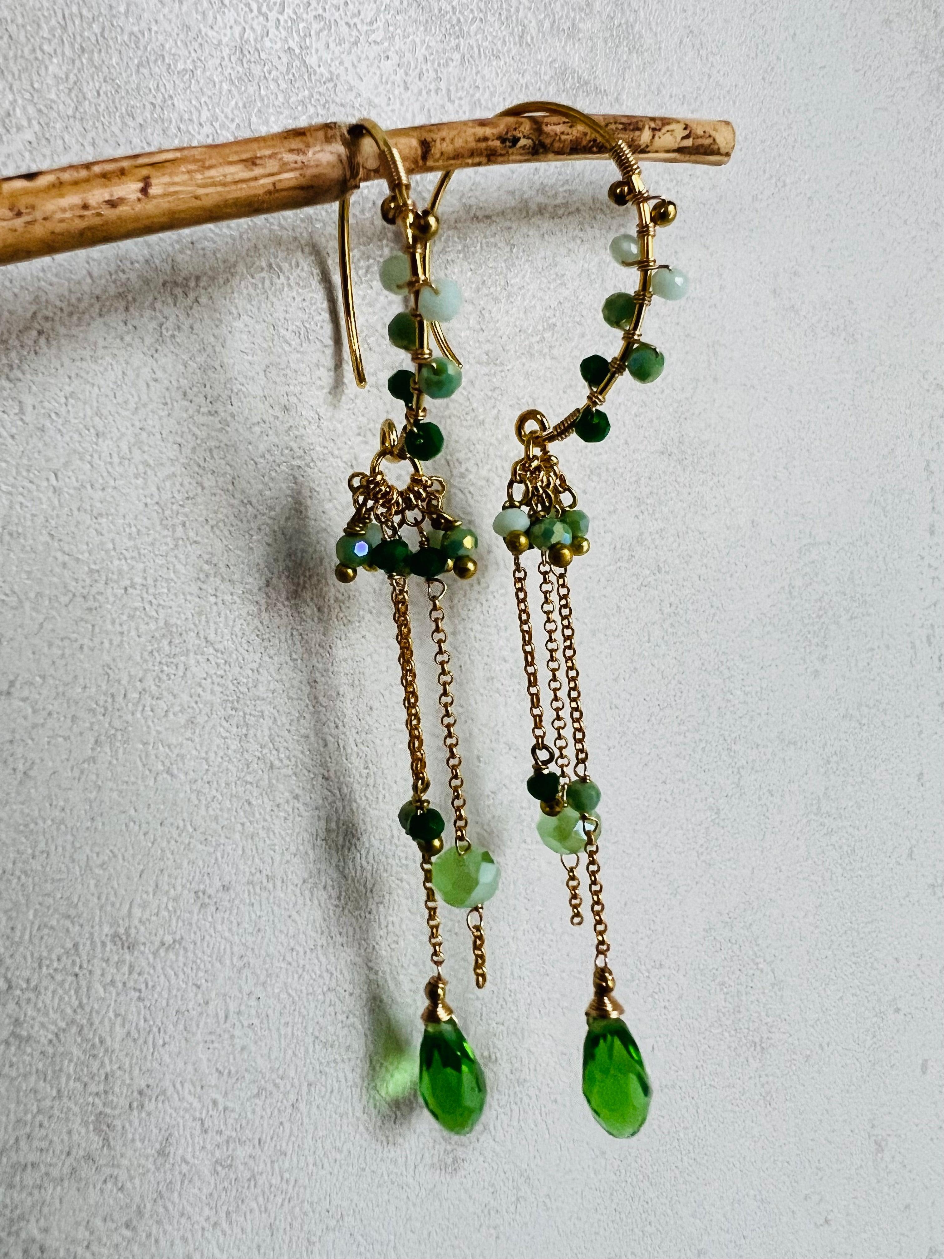 Boucles d’oreilles JOHANNA - Créations Uniques