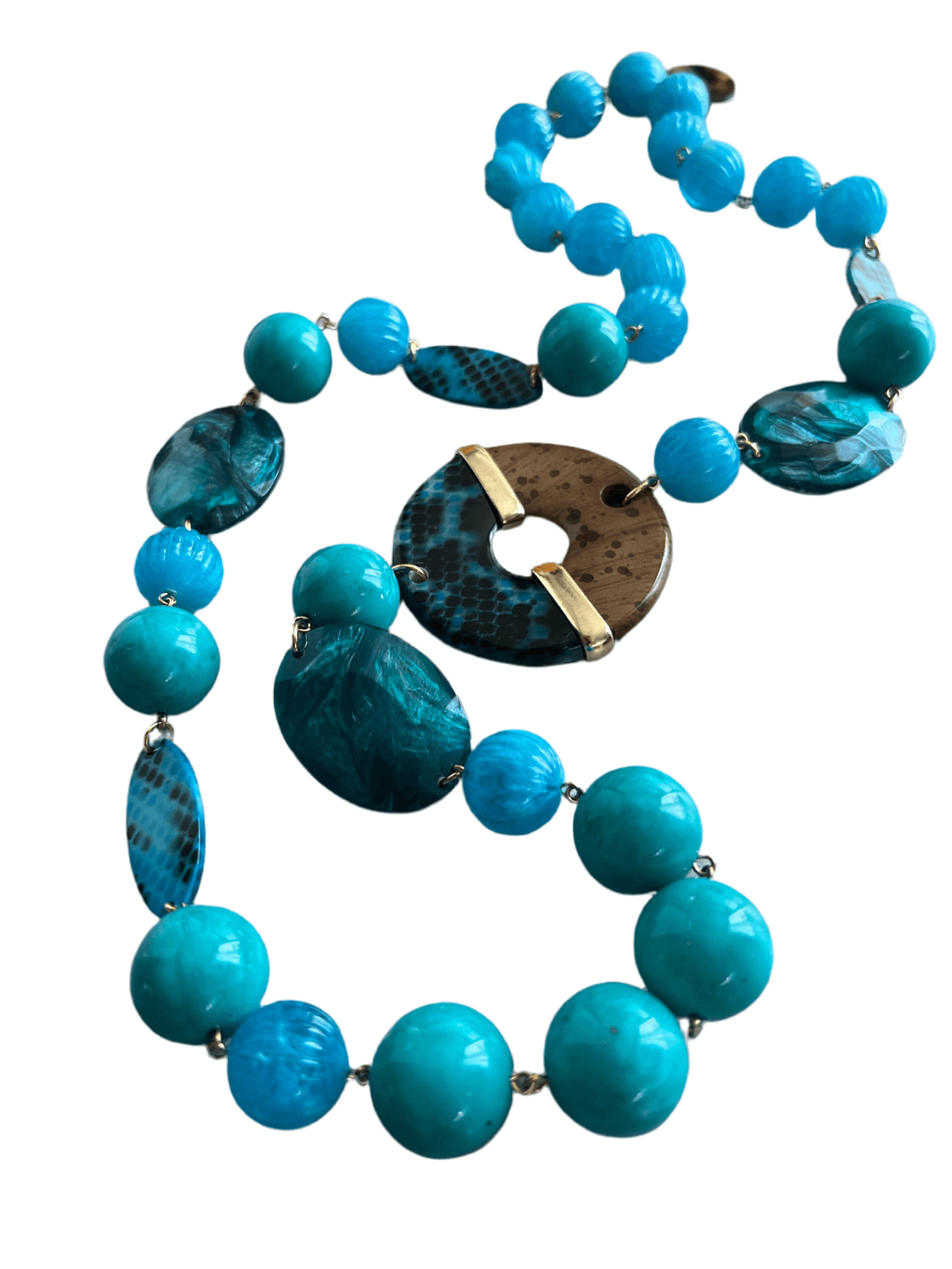 Collier Francine BRAMLI original et asymétrique - Créations Uniques