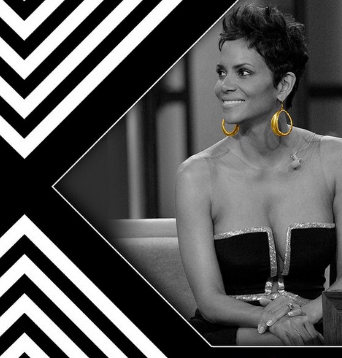 E50201 Boucles d'oreilles dorées et strass - Karine Sultan - Créations Uniques