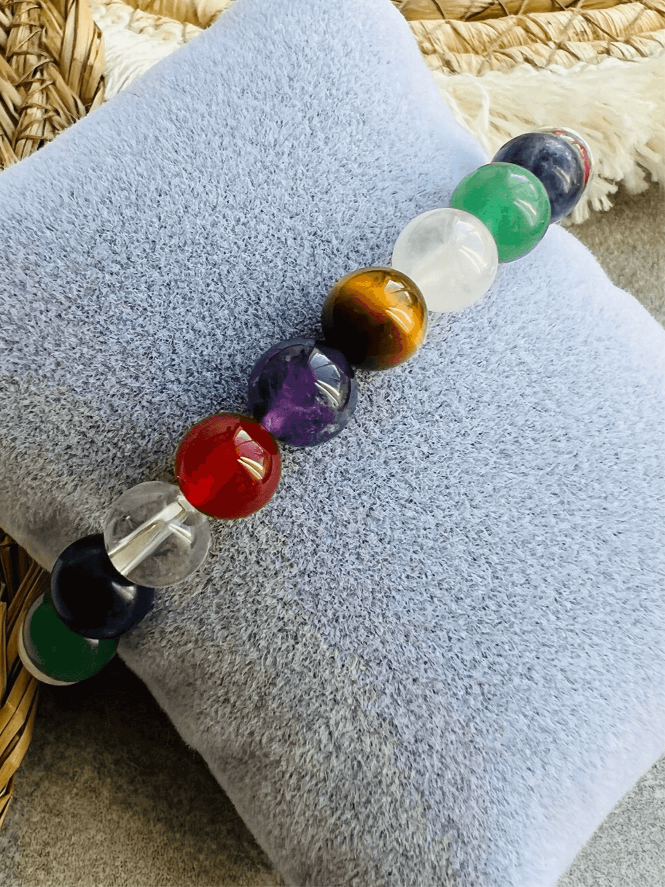 Bracelet de perles 7 CHAKRAS - Créations Uniques