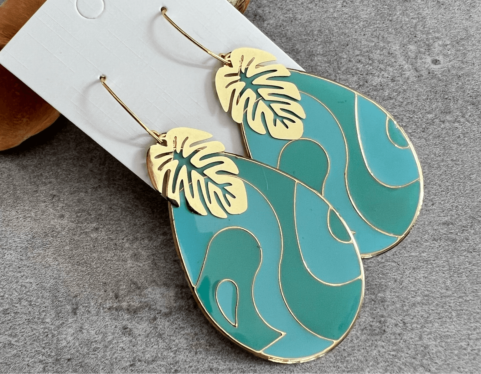 Boucles d’oreilles EVELYNE - Créations Uniques