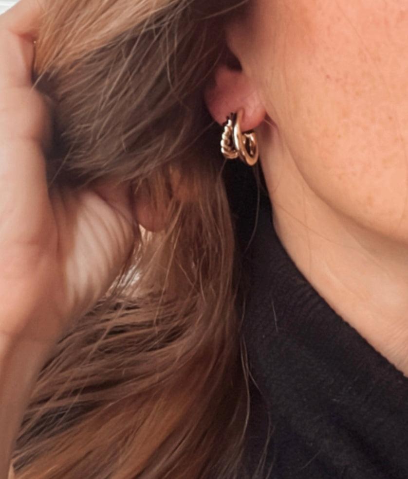 E71078 Boucles d'oreilles - Karine Sultan - Créations Uniques