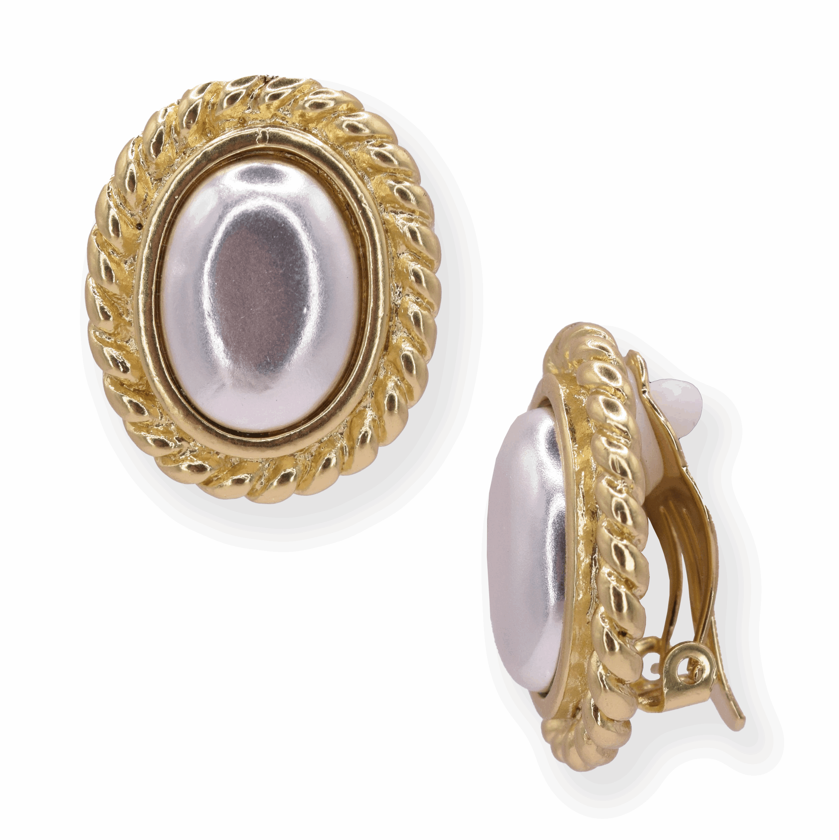 E62092 Boucles d'oreilles clips - Karine Sultan - Créations Uniques