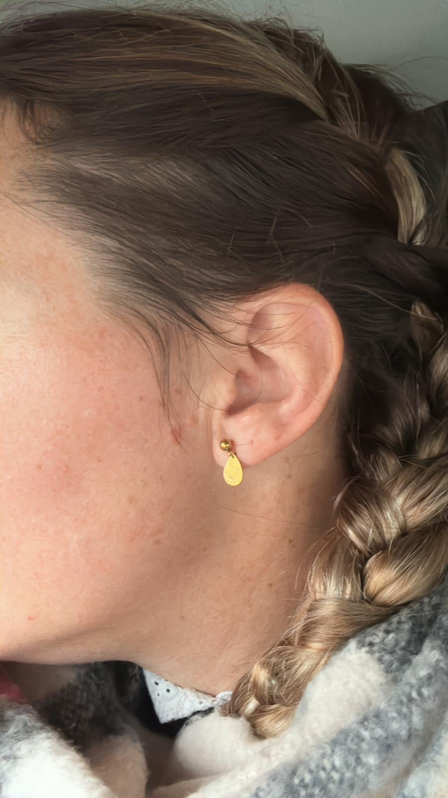 Boucles d’oreilles CAROL mini gouttes - Créations Uniques