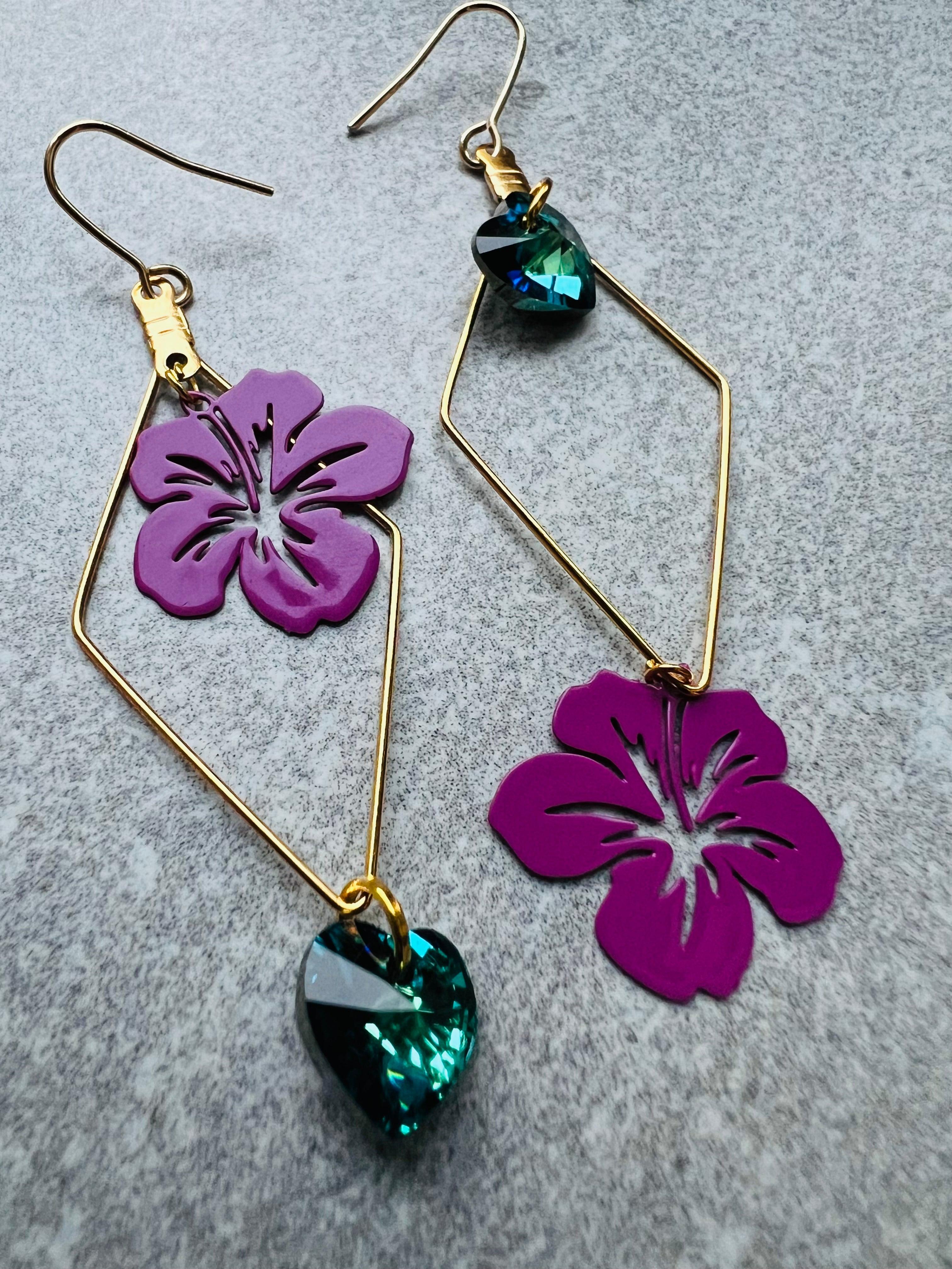 Boucles d’oreilles AYMELINE - Créations Uniques