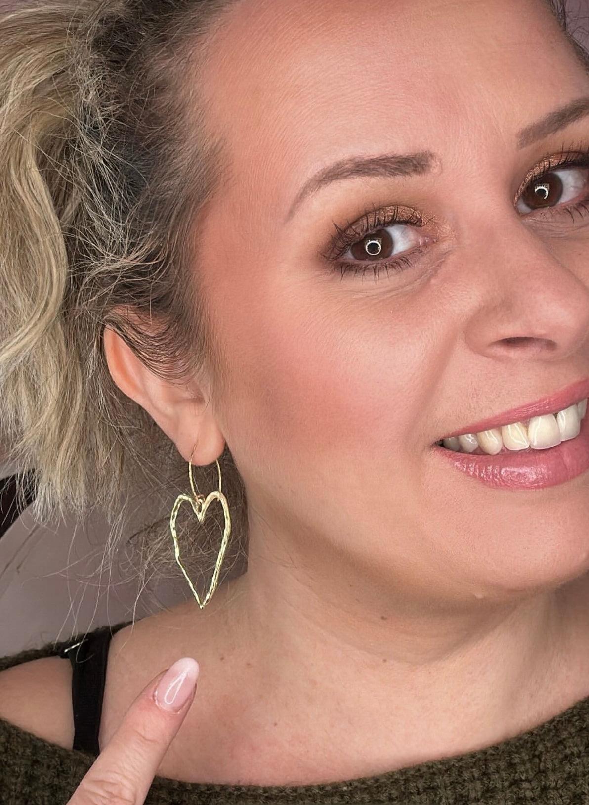 Boucles d’oreilles VANILLE - Créations Uniques