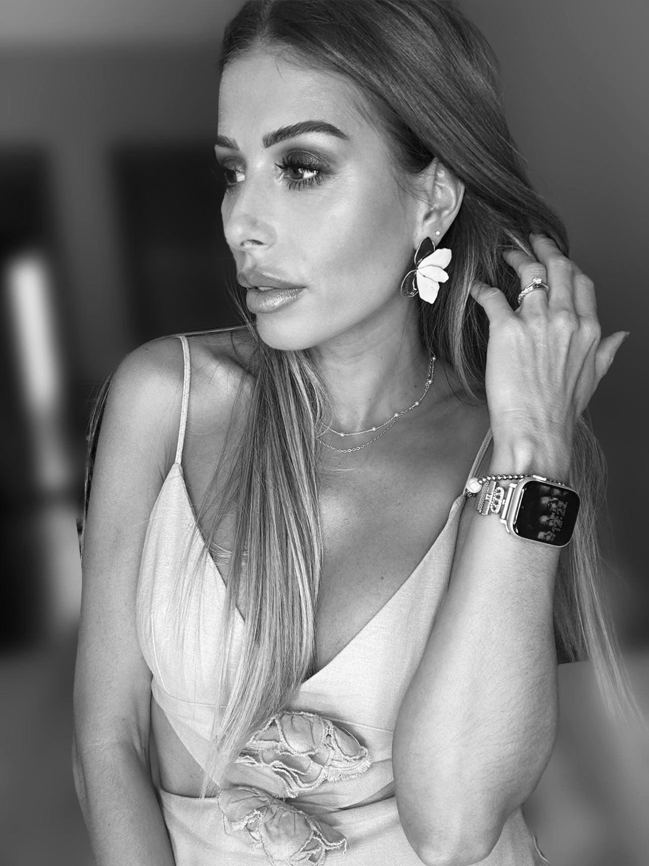 Boucles d’oreilles FLEUR pétales tricolores - Créations Uniques