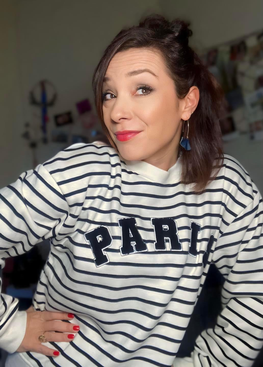 Boucles d’oreilles ADELE éventail noir, style casual - Créations Uniques - Créations Uniques