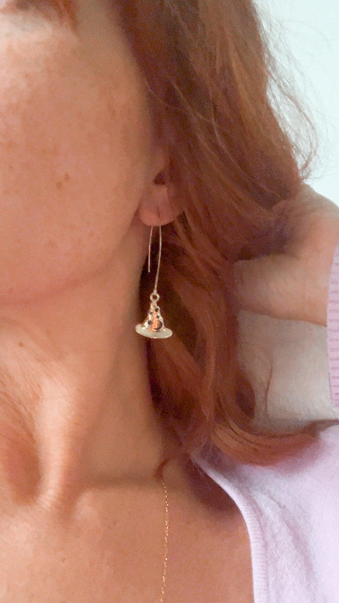 Boucles d’oreilles CHAPEAUX MAGICIEN - Créations Uniques - Créations Uniques