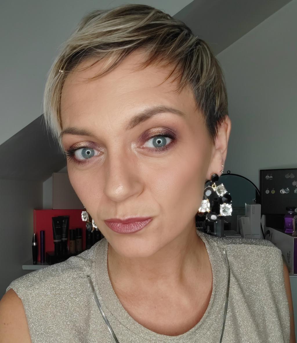 Boucles d’oreilles VALERIANNE style brillant noir et blanc - Créations Uniques