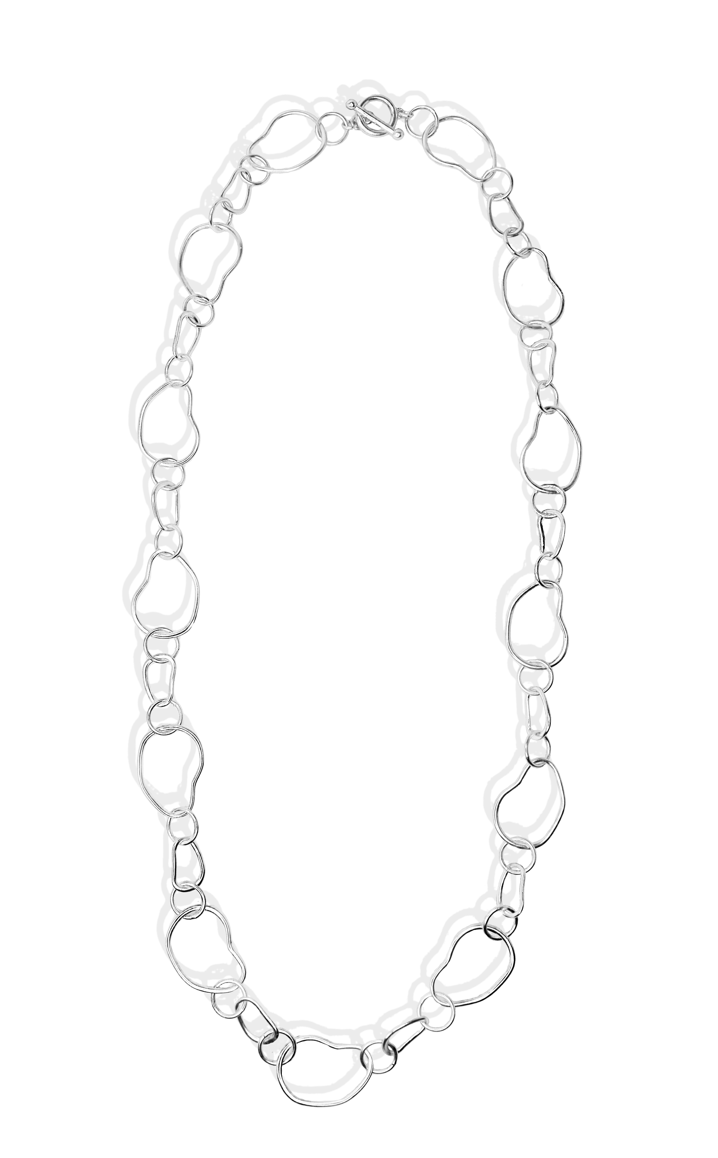 N71039 Collier maillons bio - Karine Sultan - Créations Uniques