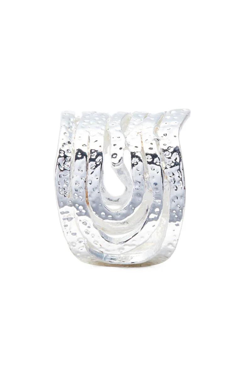 R52102 Bague Tourbillonnante - Karine Sultan - Créations Uniques