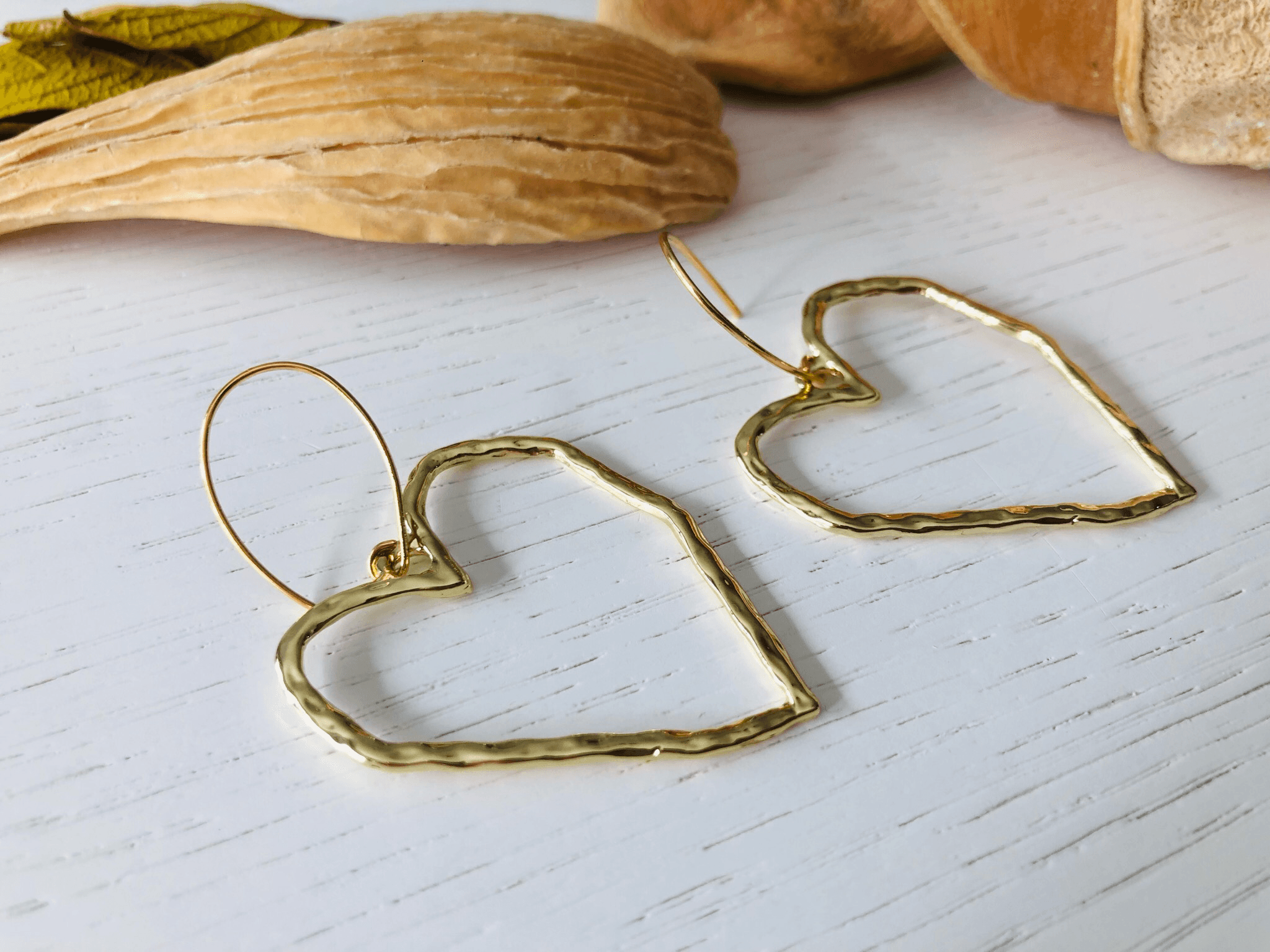 Boucles d’oreilles VANILLE - Créations Uniques