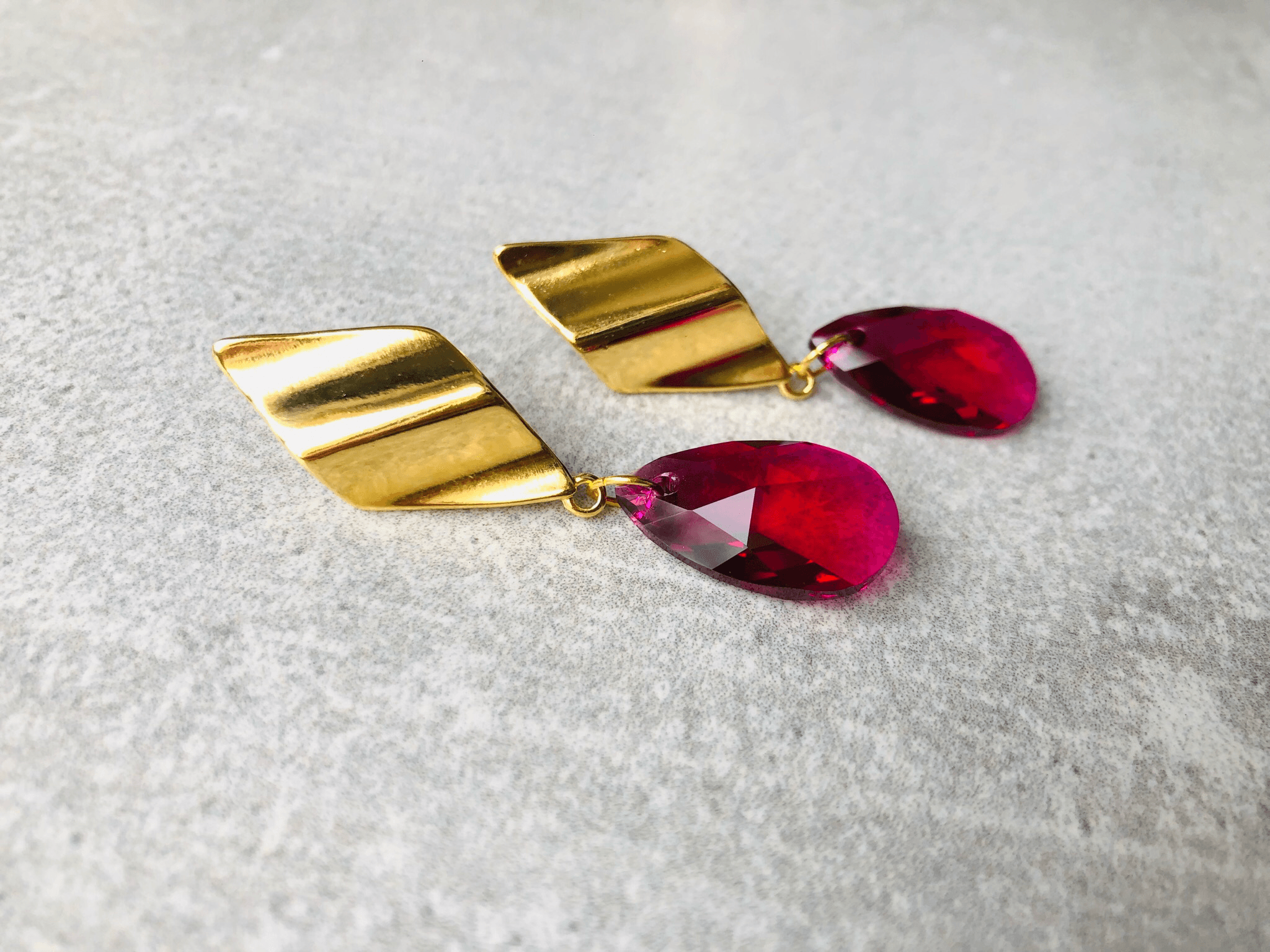 Boucles d’oreilles CONSTANCE - Créations Uniques