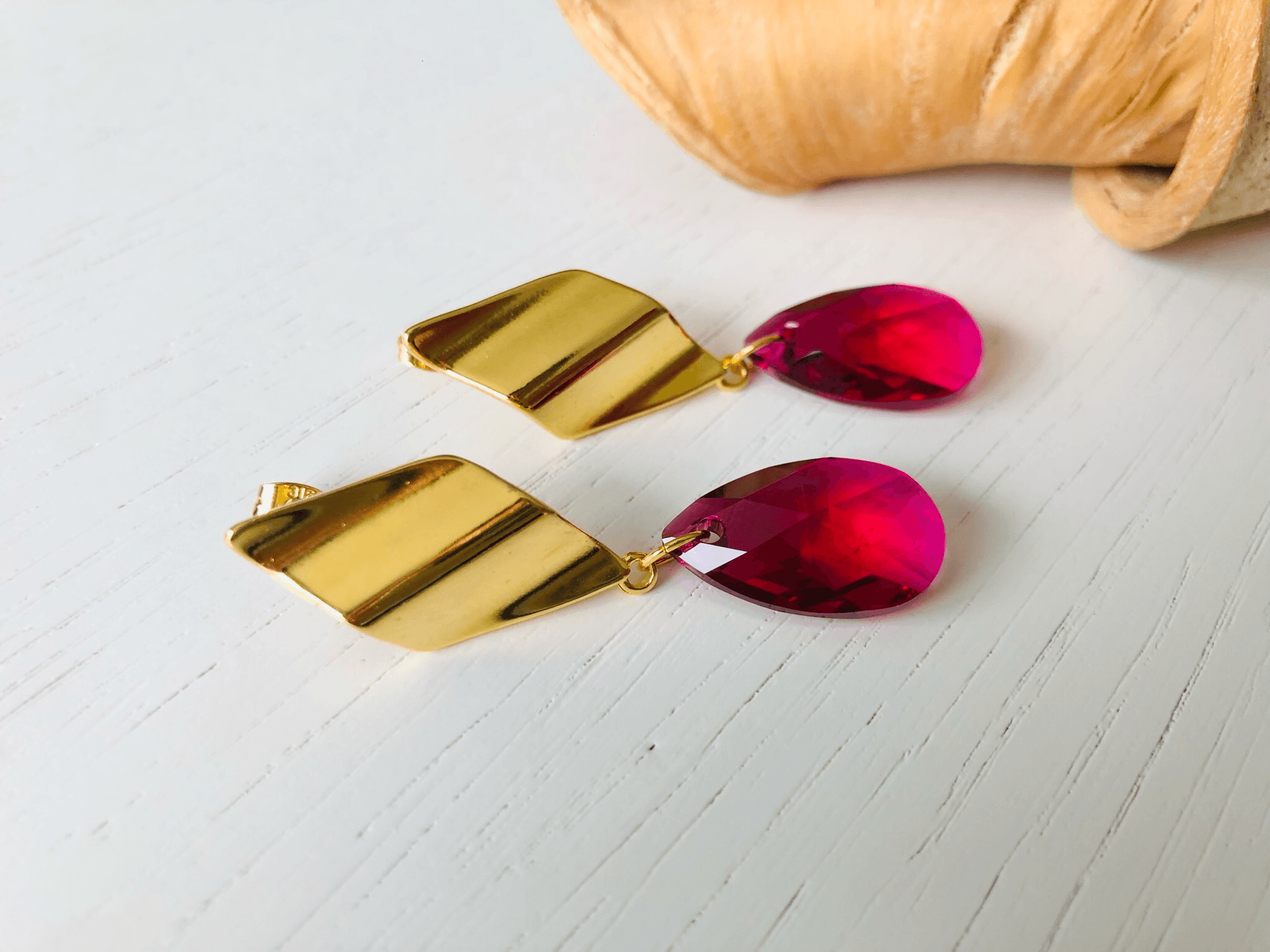 Boucles d’oreilles CONSTANCE - Créations Uniques