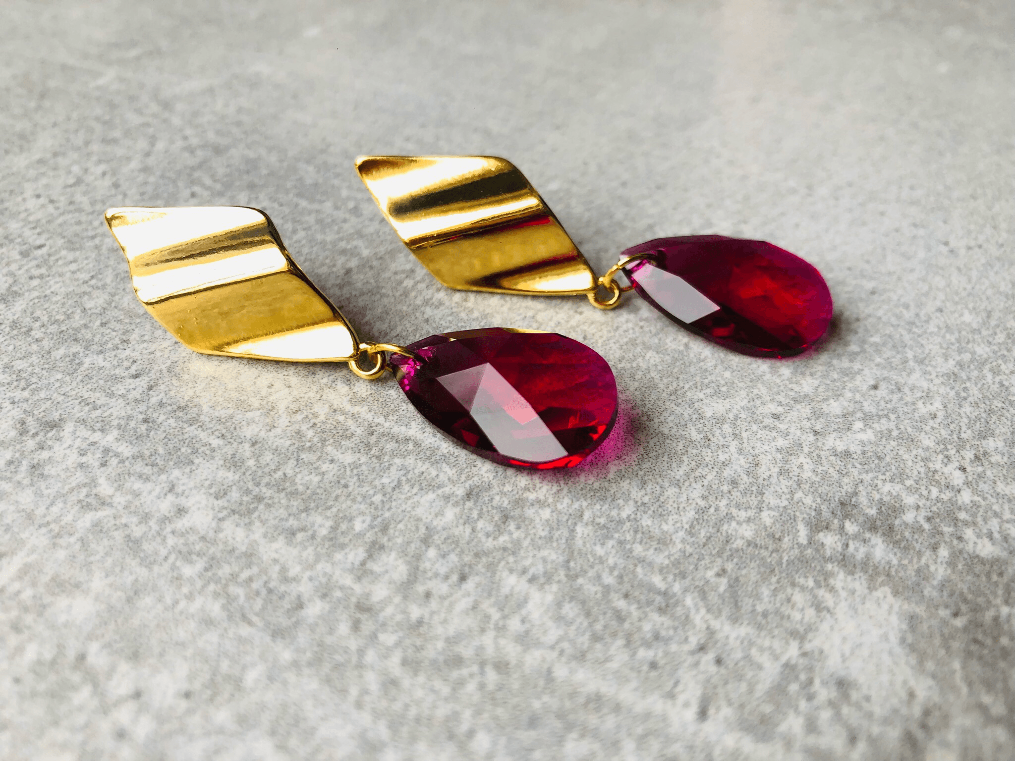 Boucles d’oreilles CONSTANCE - Créations Uniques