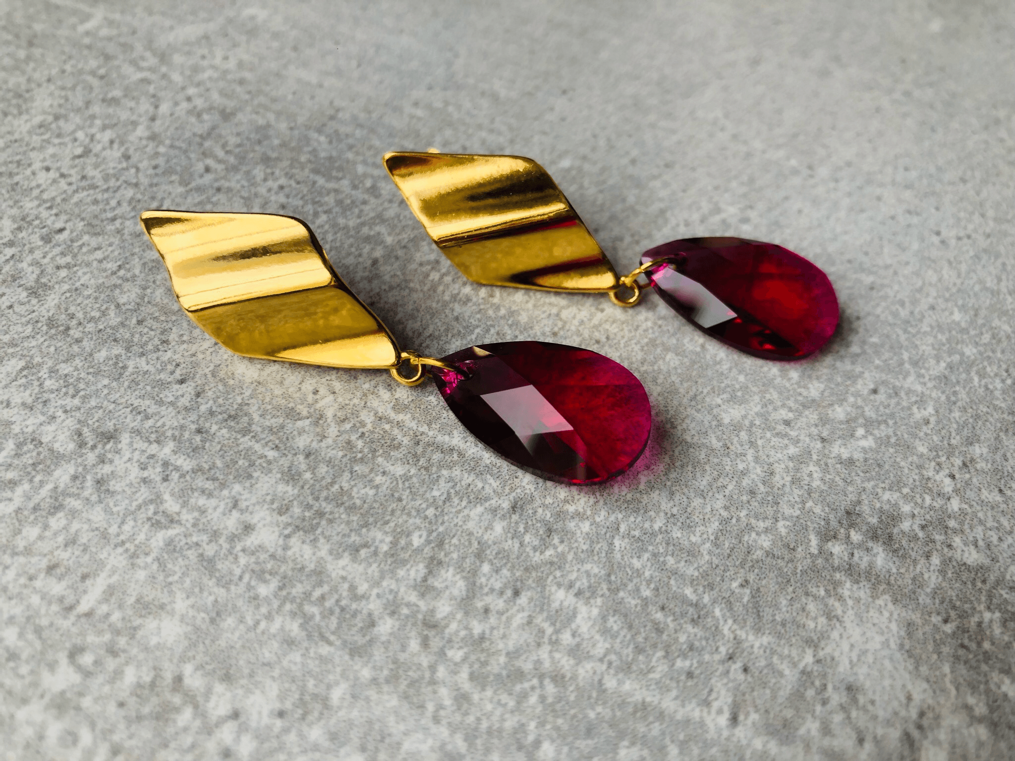 Boucles d’oreilles CONSTANCE - Créations Uniques