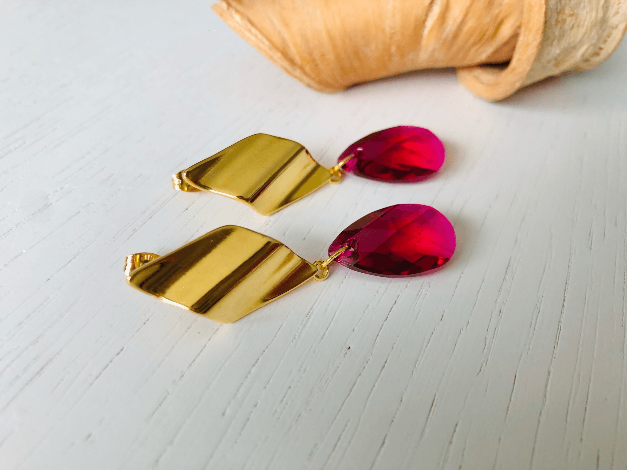 Boucles d’oreilles CONSTANCE - Créations Uniques