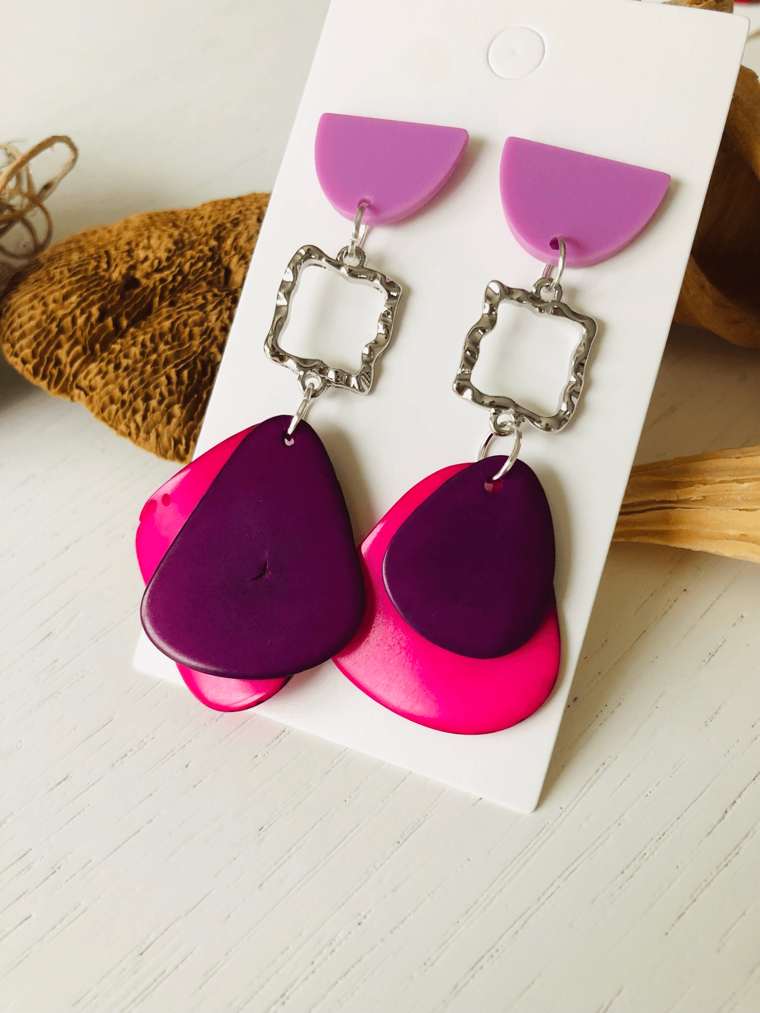 Boucles d’oreilles MAYA - Créations Uniques