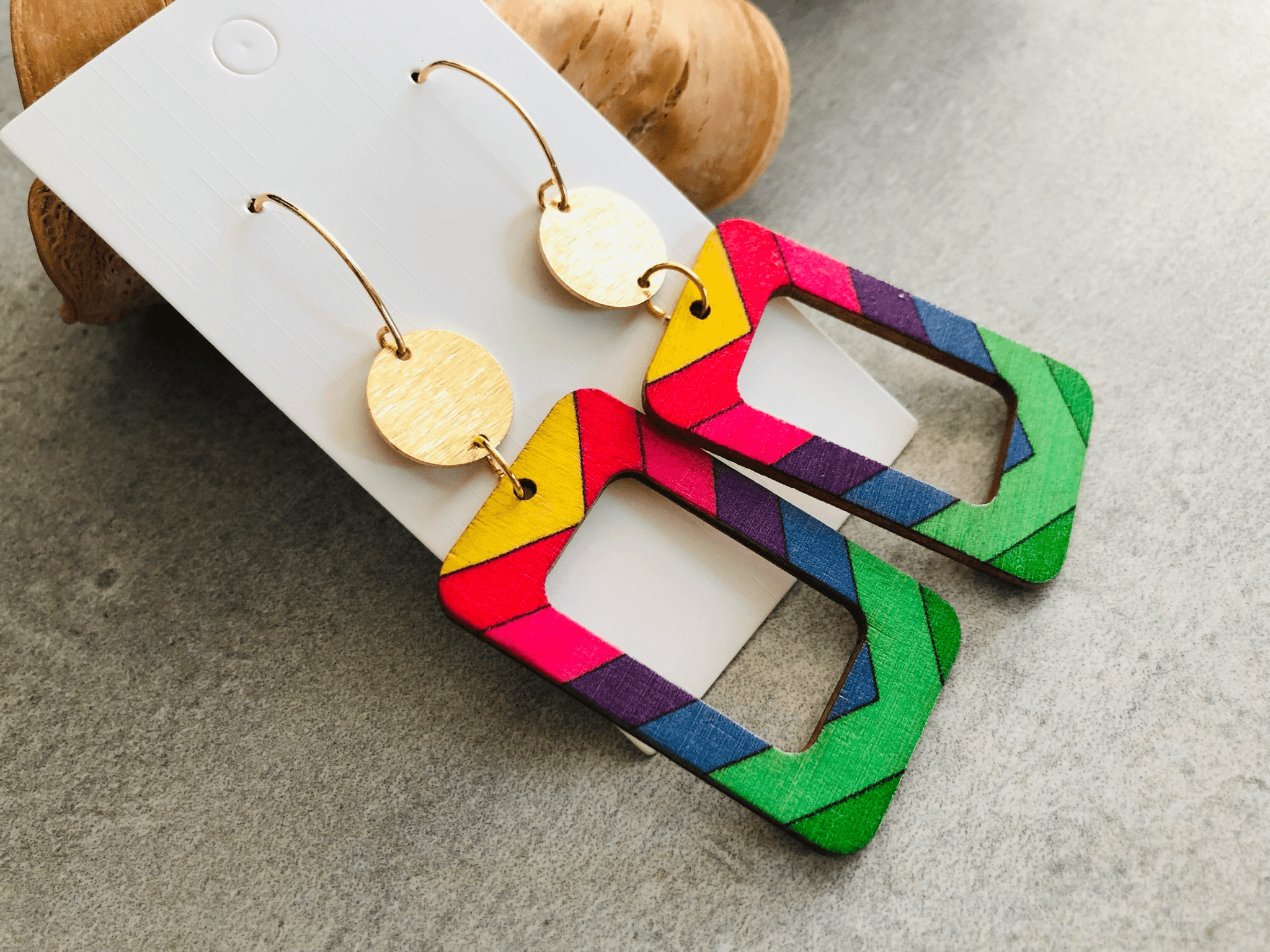 Boucles d’oreilles MELINE - Créations Uniques