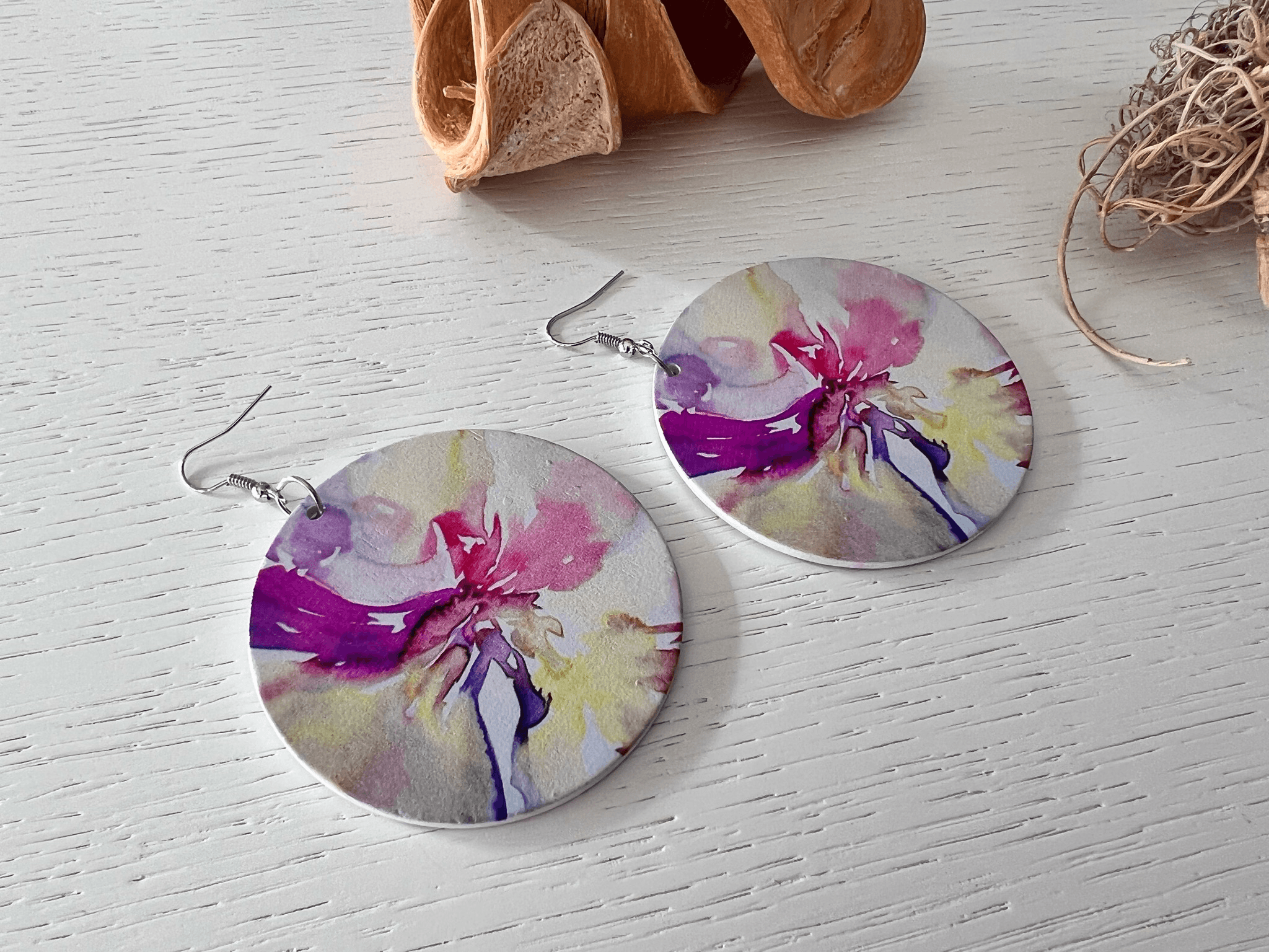 Boucles d’oreilles ALBANE - Créations Uniques - Créations Uniques