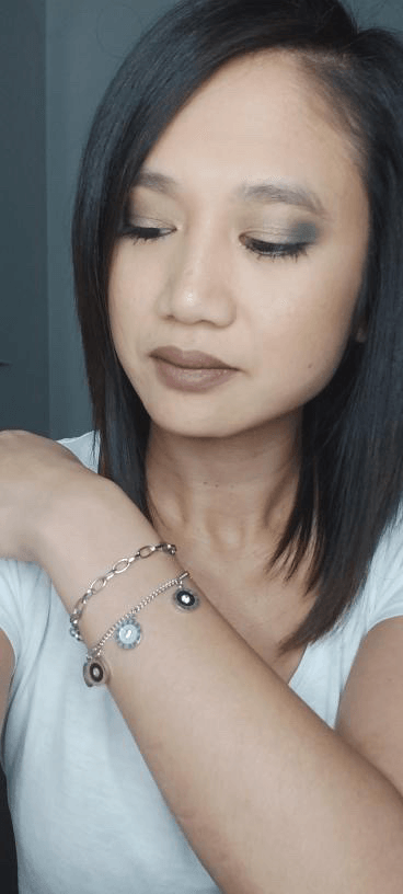 Bracelet argenté VIVIANNE chiffres romains - Créations Uniques