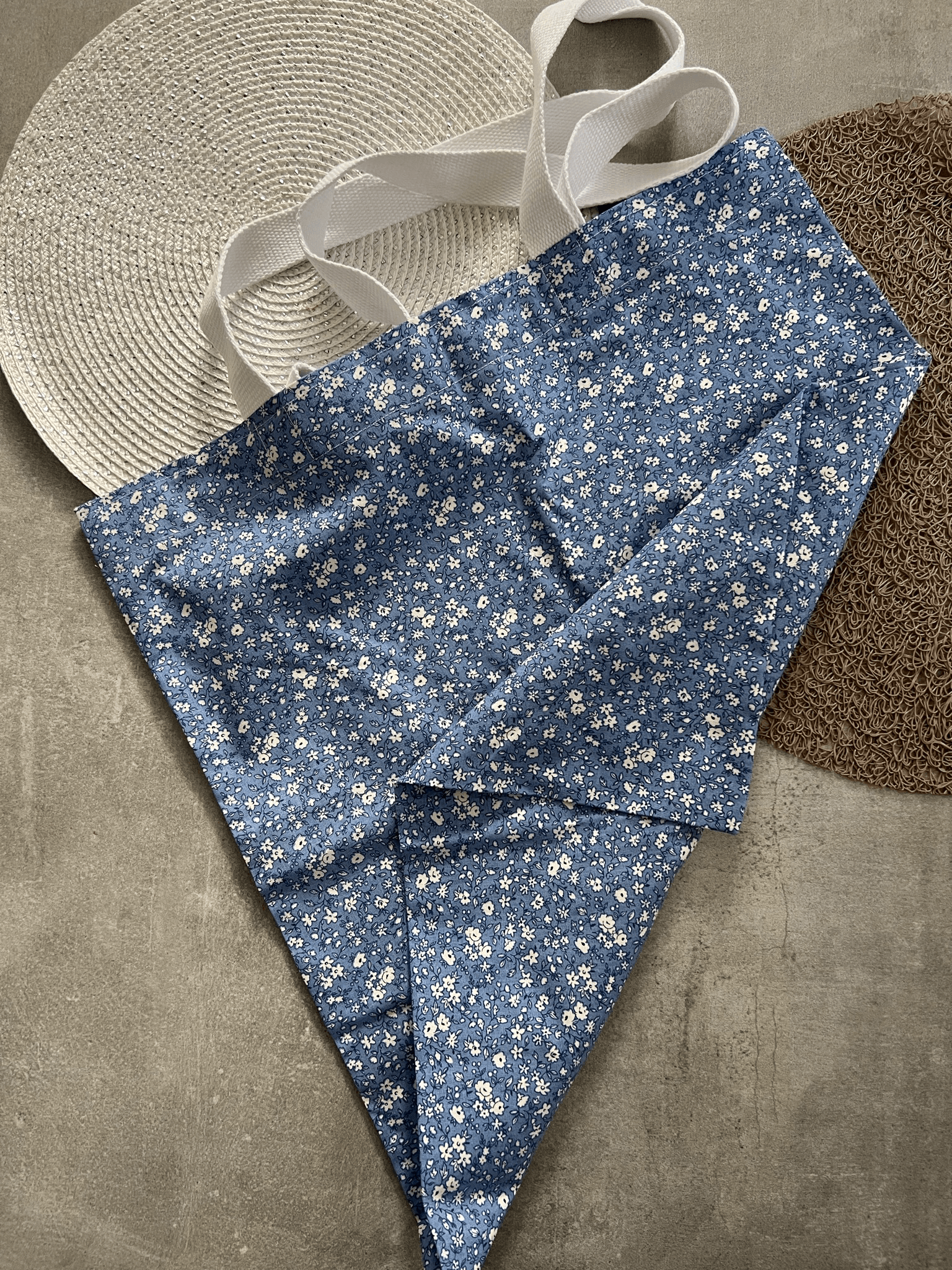 TOG BAG bleu PUPUCE - Créations Uniques