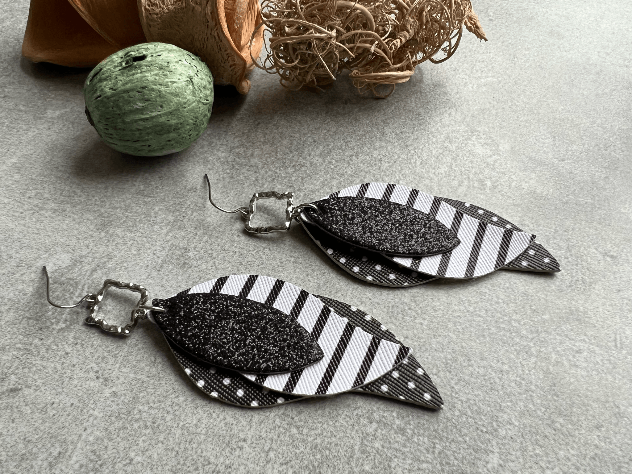 Boucles d’oreilles YVONNE - Créations Uniques