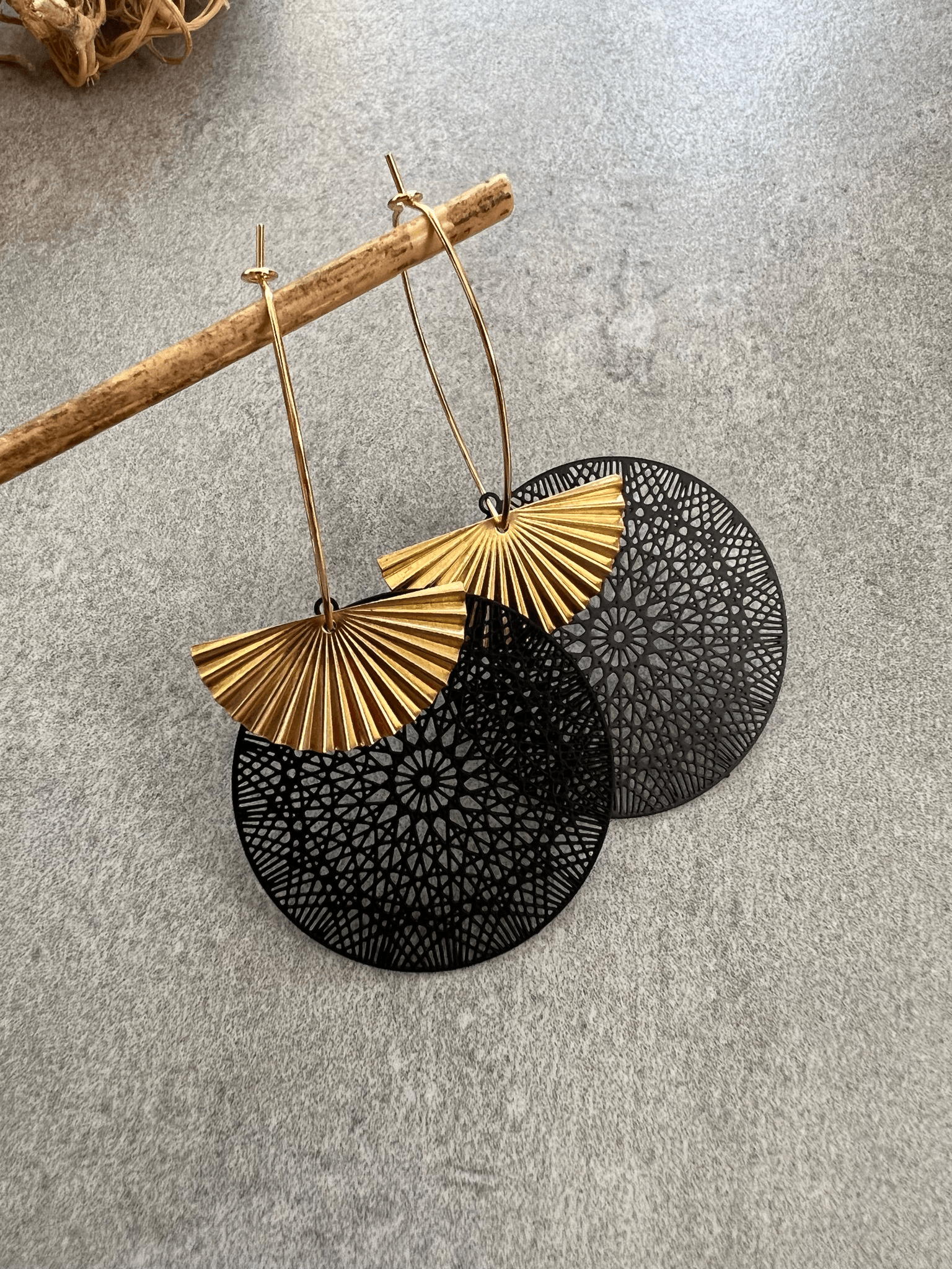 Boucles d’oreilles ORIANE - Créations Uniques