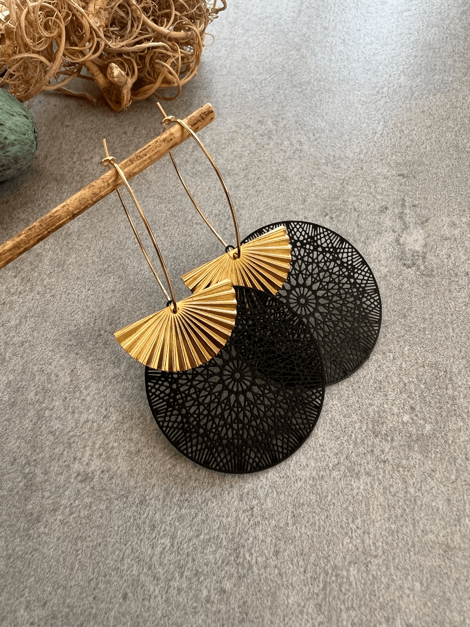 Boucles d’oreilles ORIANE - Créations Uniques