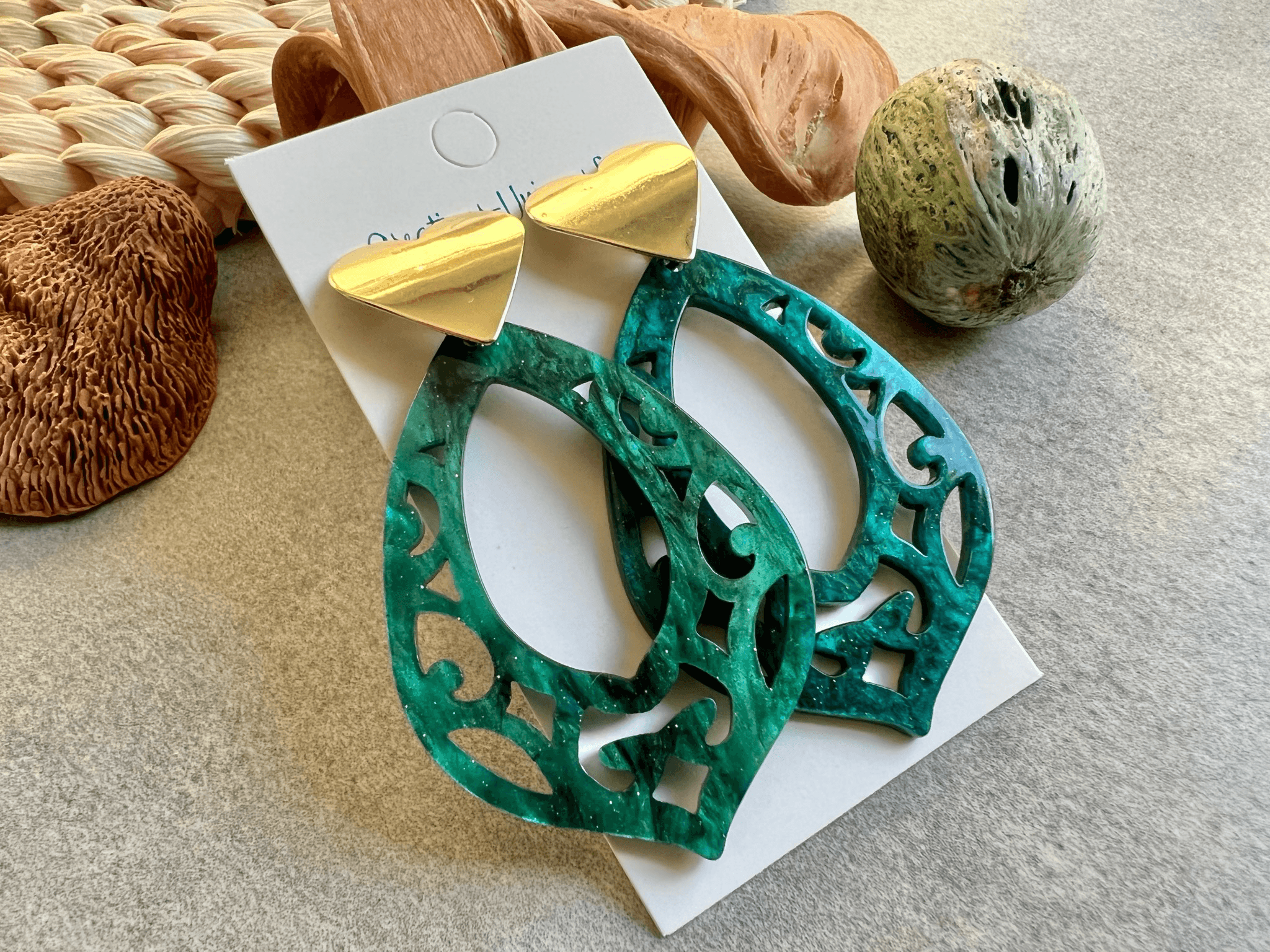 Boucles d’oreilles MARJOLAINE - Créations Uniques