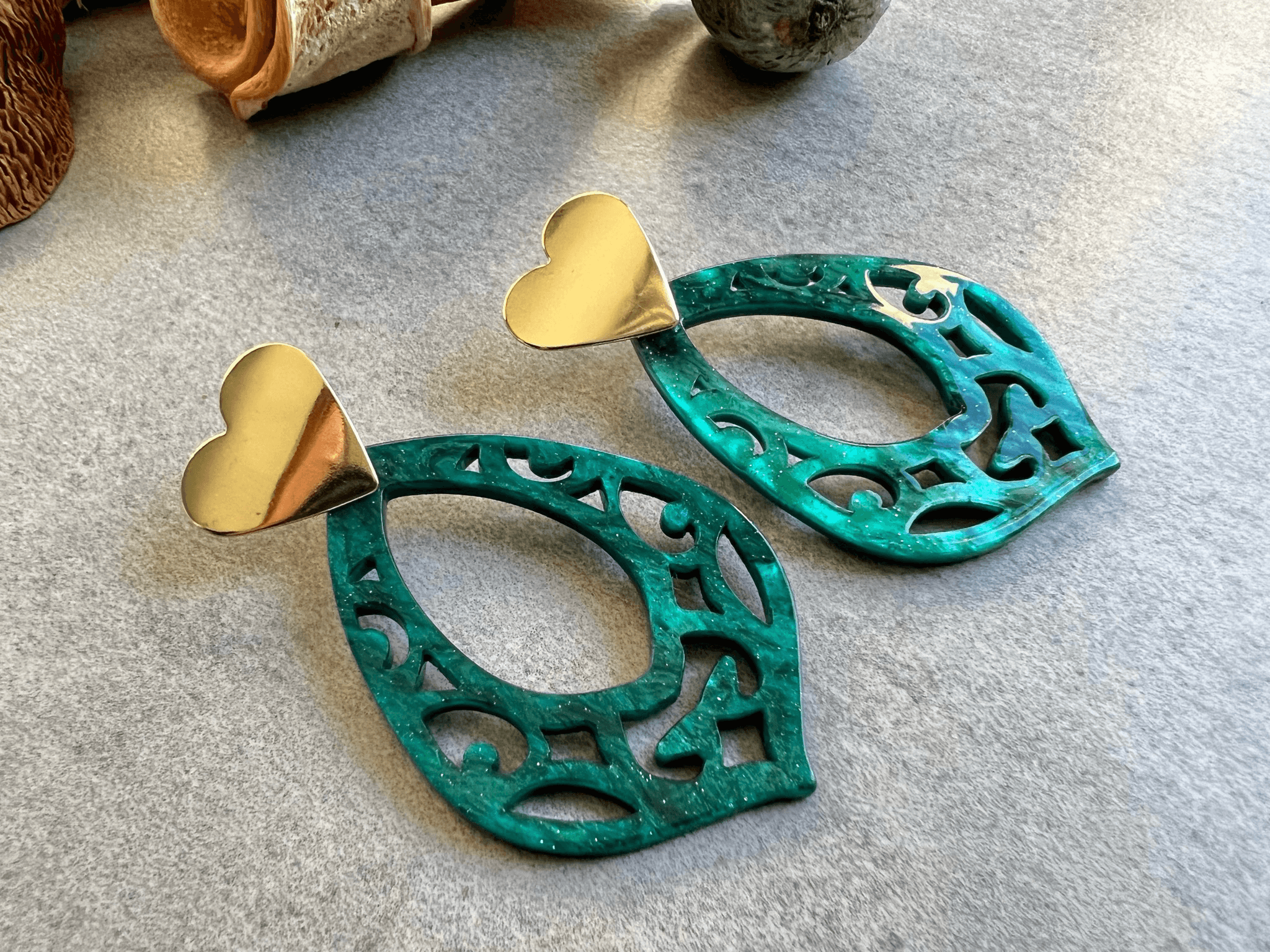 Boucles d’oreilles MARJOLAINE - Créations Uniques