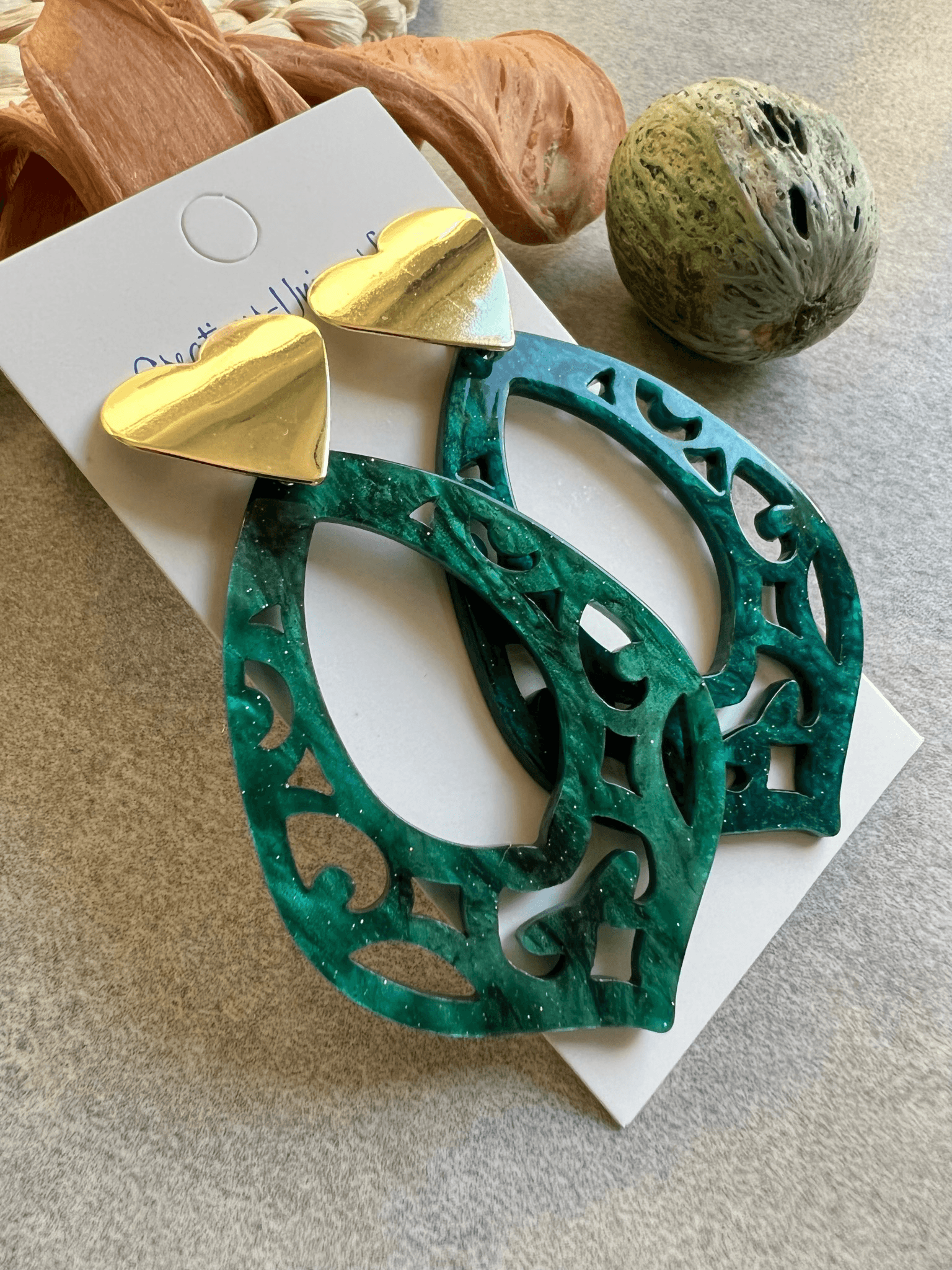 Boucles d’oreilles MARJOLAINE - Créations Uniques