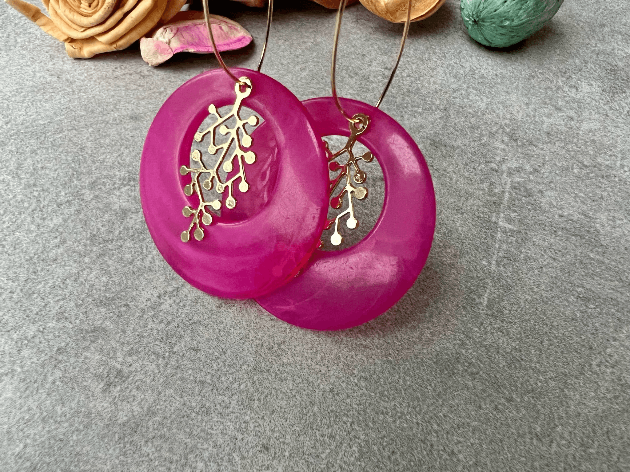 Boucles d’oreilles BETHANY - Créations Uniques