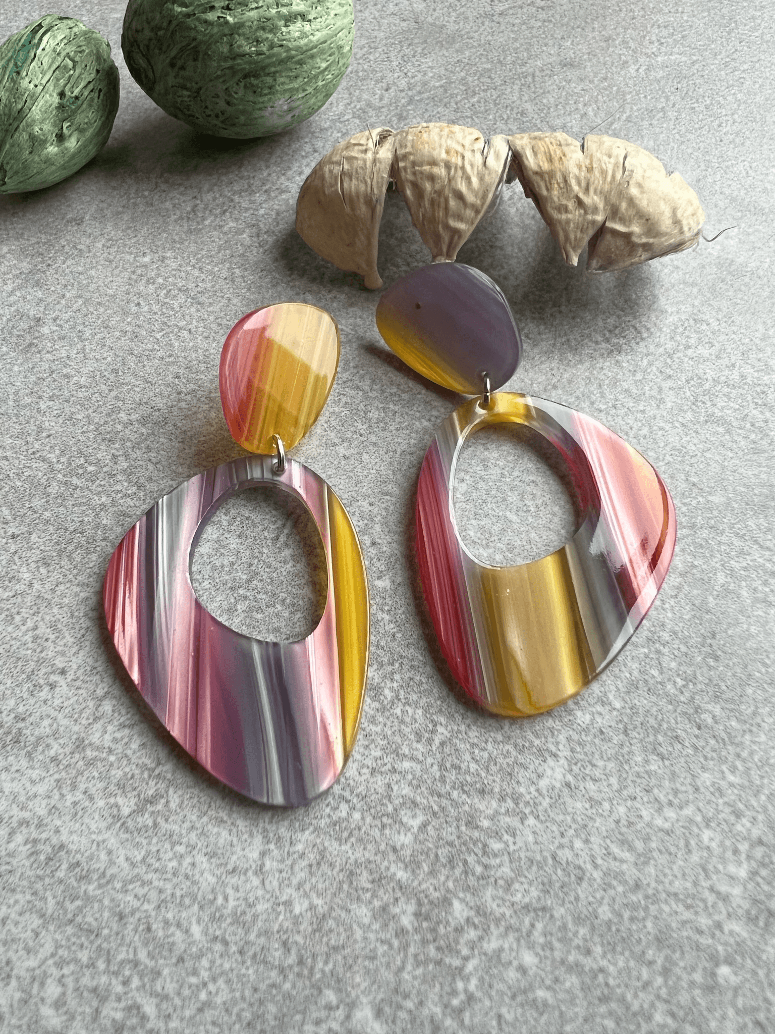 Boucles d’oreilles SANDRA - Créations Uniques