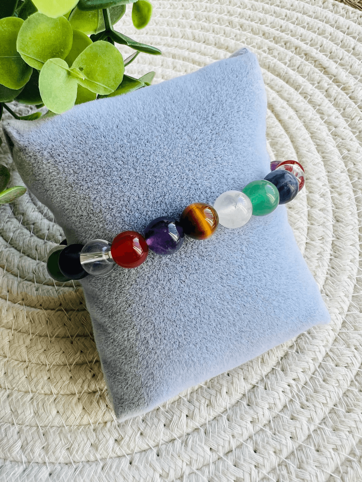 Bracelet de perles 7 CHAKRAS - Créations Uniques