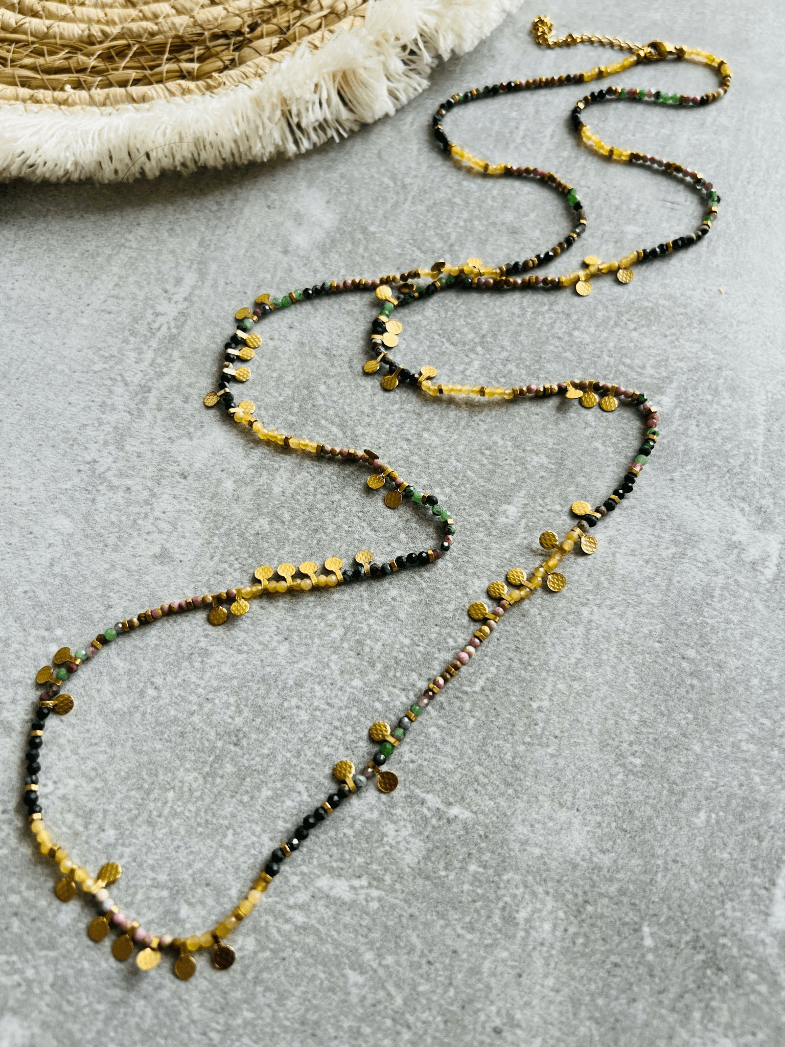 Collier SONORA fines perles - Créations Uniques