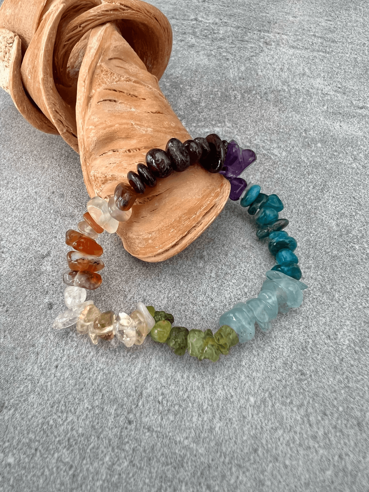 Bracelet de perles 7 CHAKRAS - Créations Uniques