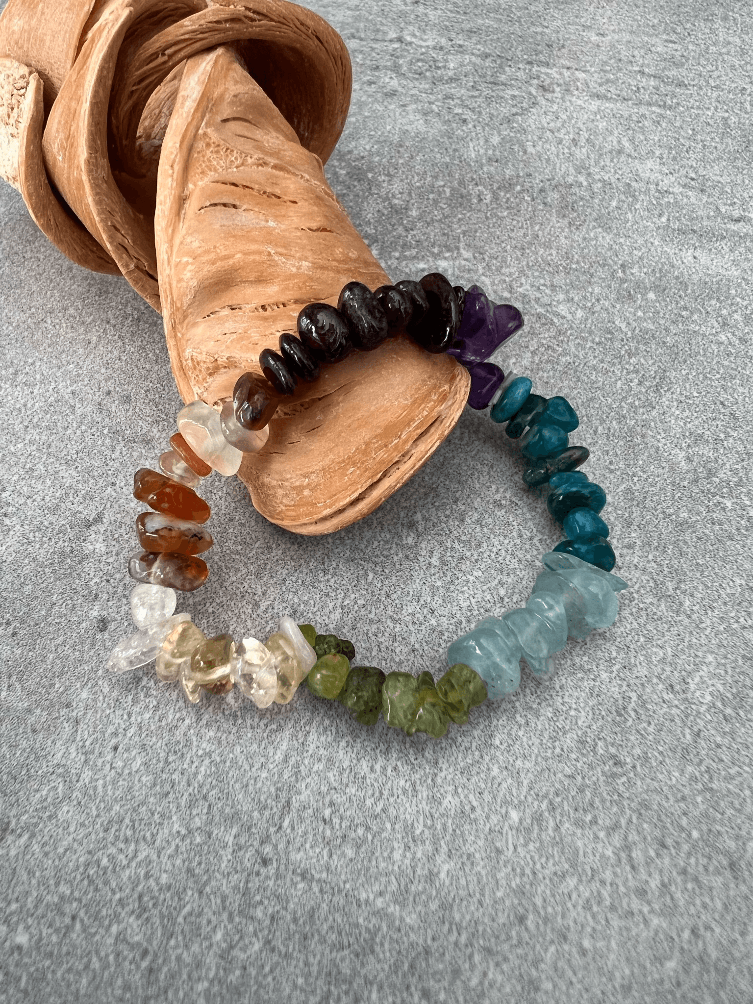 Bracelet de perles 7 CHAKRAS - Créations Uniques