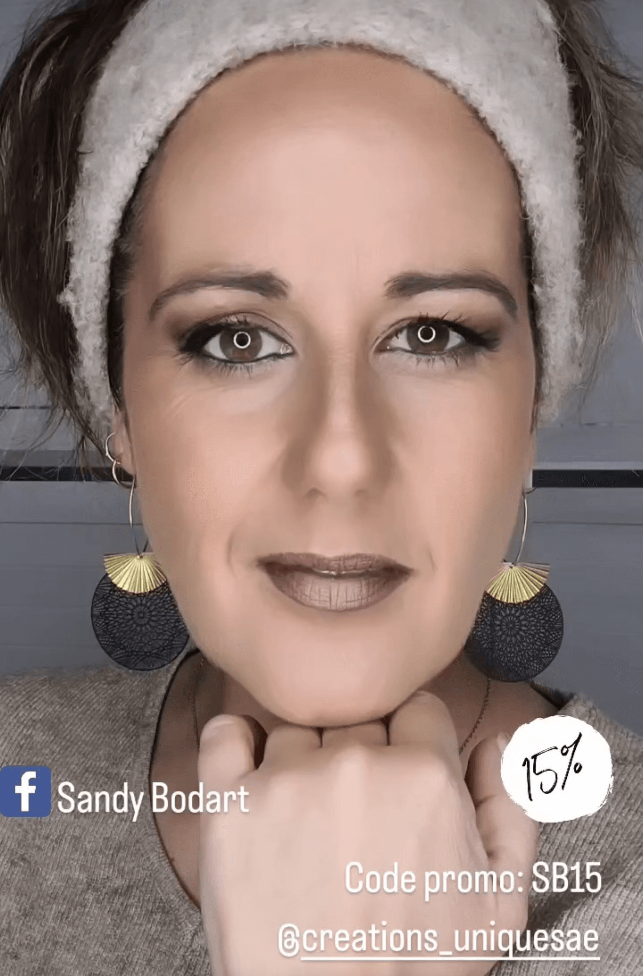 Boucles d’oreilles ORIANE - Créations Uniques