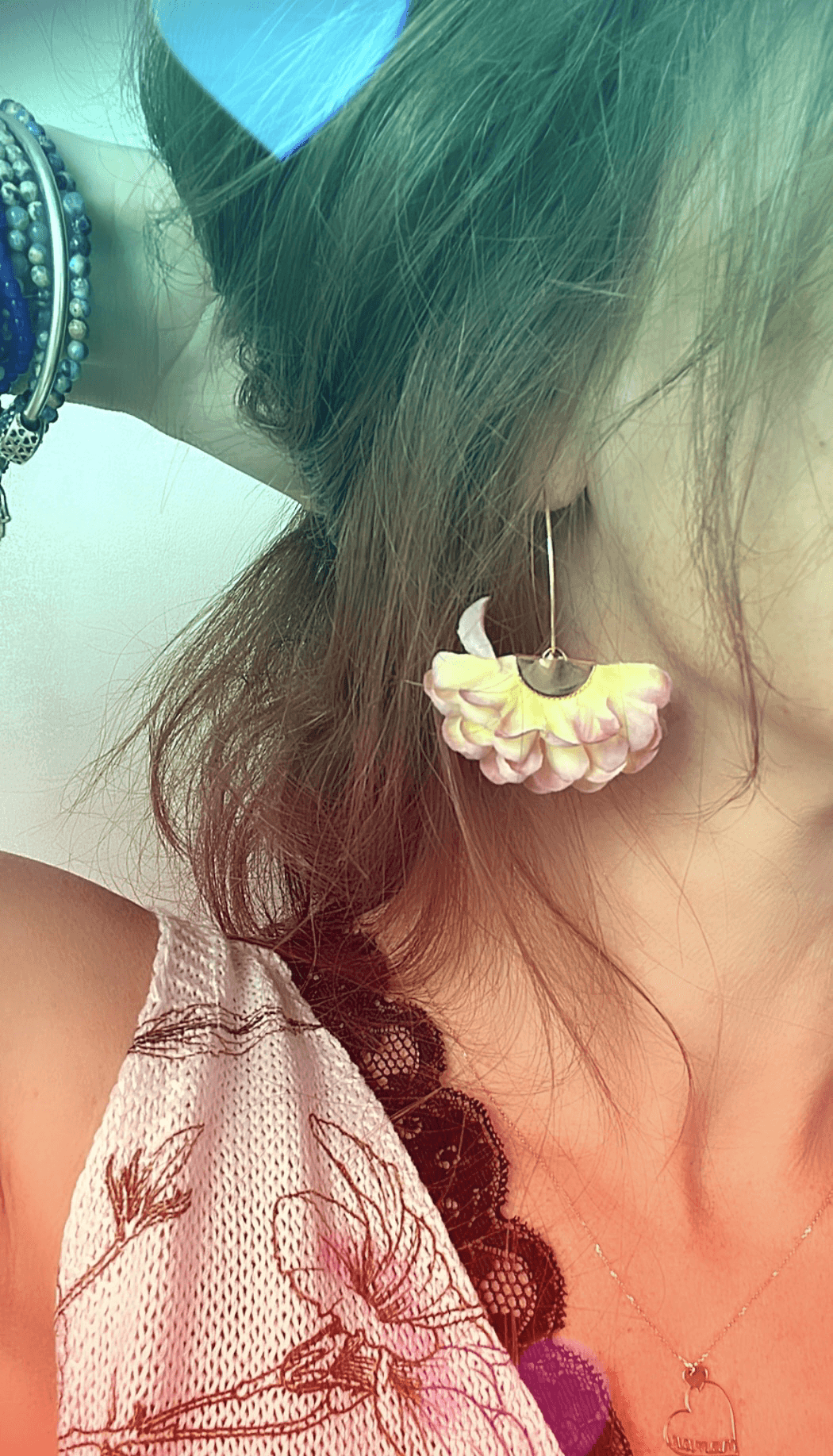 Boucles d’oreilles CHRYSTEL - Créations Uniques