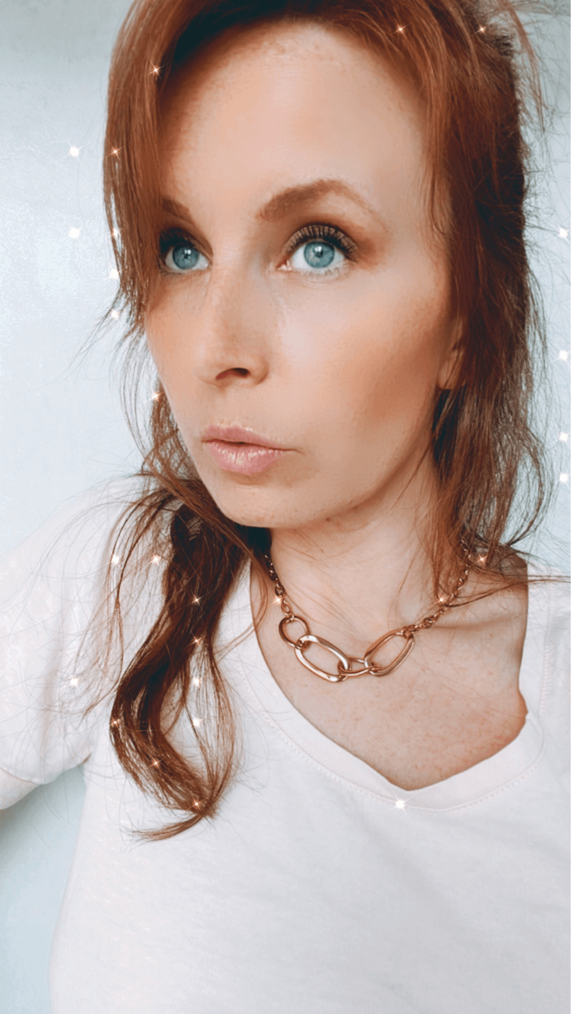 Collier casual NOËLLE maillons dorés - Créations Uniques