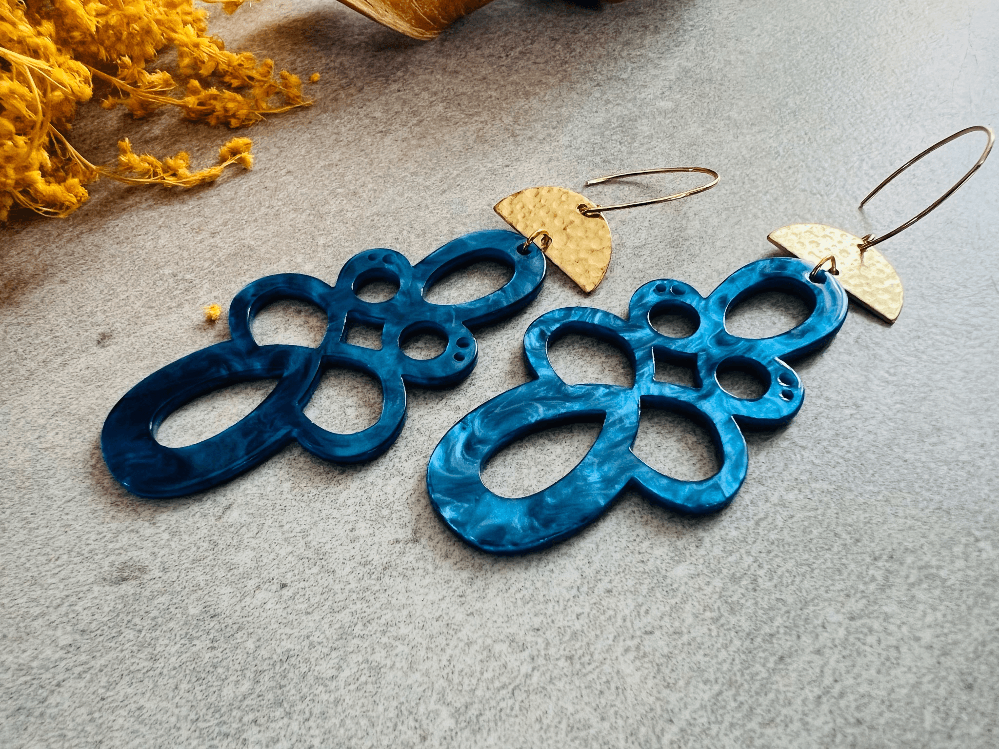 Boucles d’oreilles MIKAELA - Créations Uniques