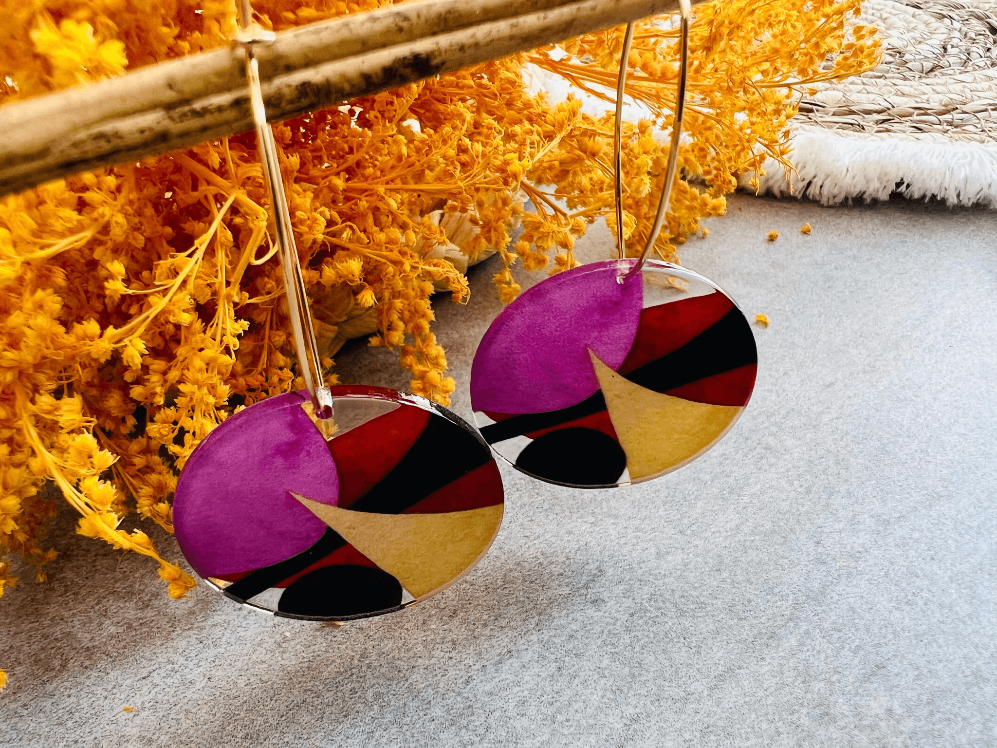 Boucles d’oreilles LEONOR - Créations Uniques