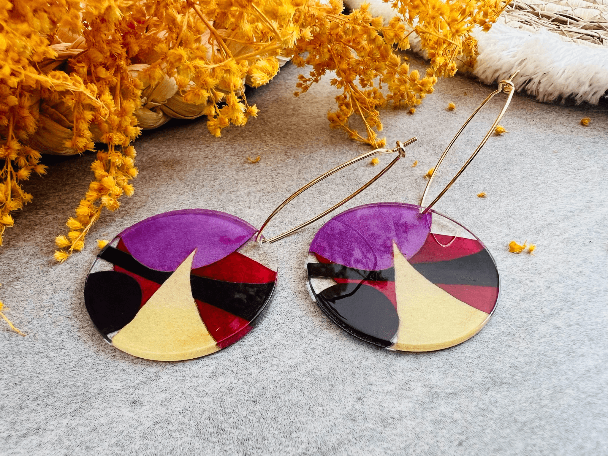 Boucles d’oreilles LEONOR - Créations Uniques