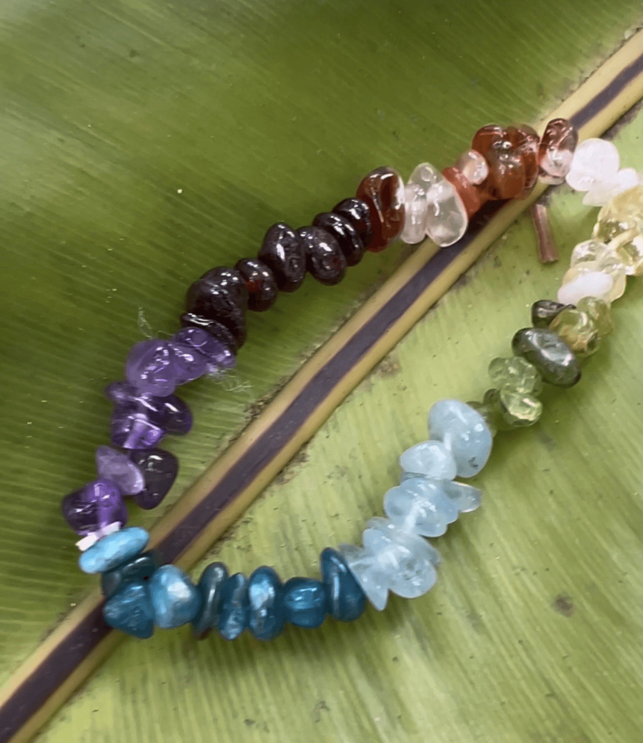 Bracelet de perles 7 CHAKRAS - Créations Uniques